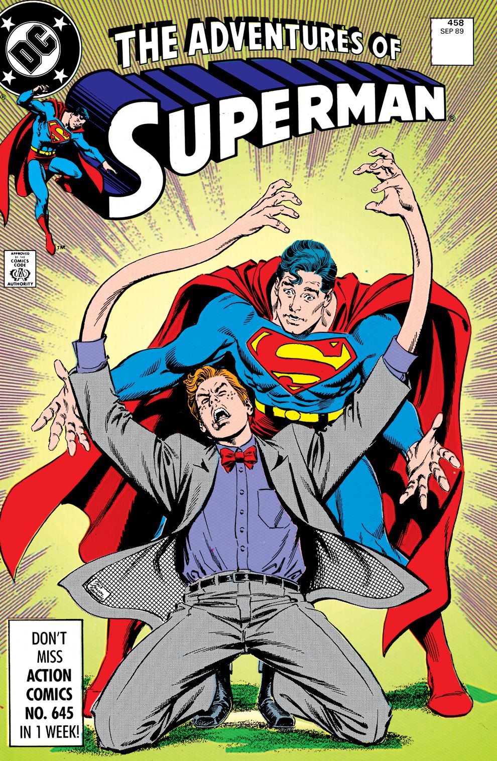 Adventures of Superman #458 (1986-2006) (NOOK Comic with Zoom View)