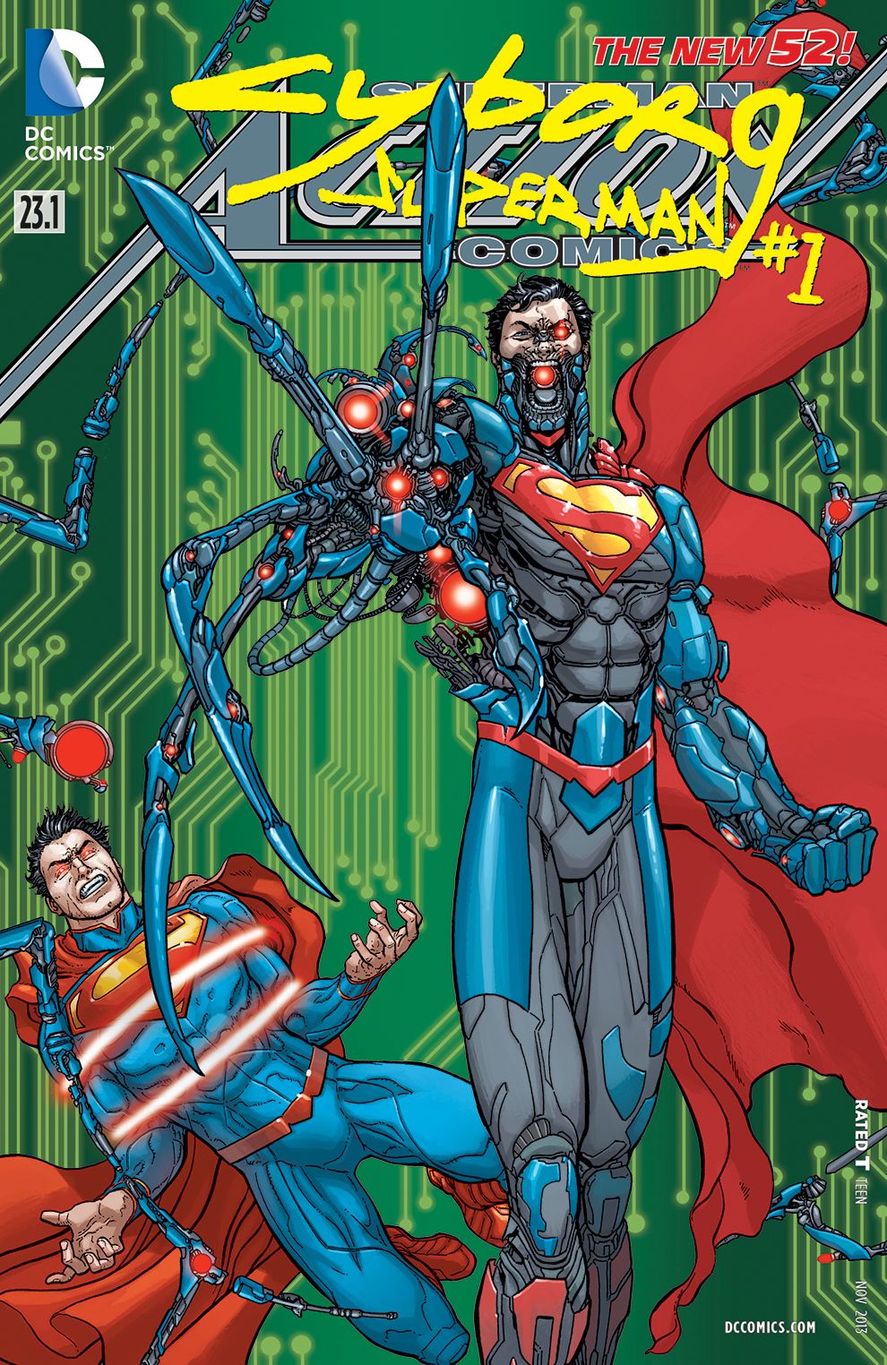 Action Comics feat Cyborg Superman (2013-) #23.1 (NOOK Comic with Zoom View)