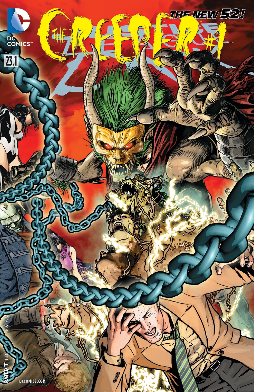 Justice League Dark feat Creeper (2013-) #23.1 (NOOK Comic with Zoom View)