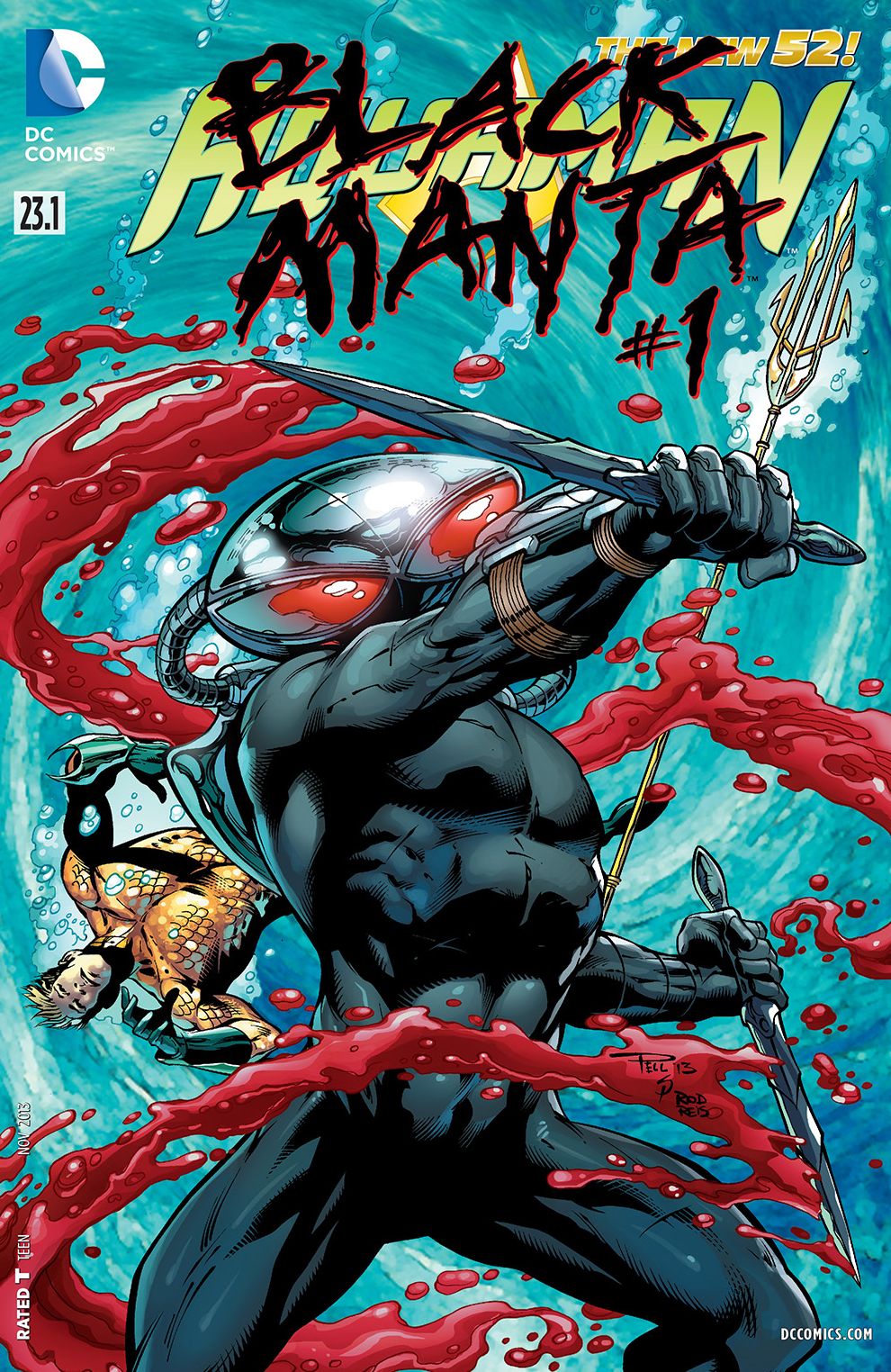 Aquaman feat Black Manta (2013-) #23.1 (NOOK Comic with Zoom View)
