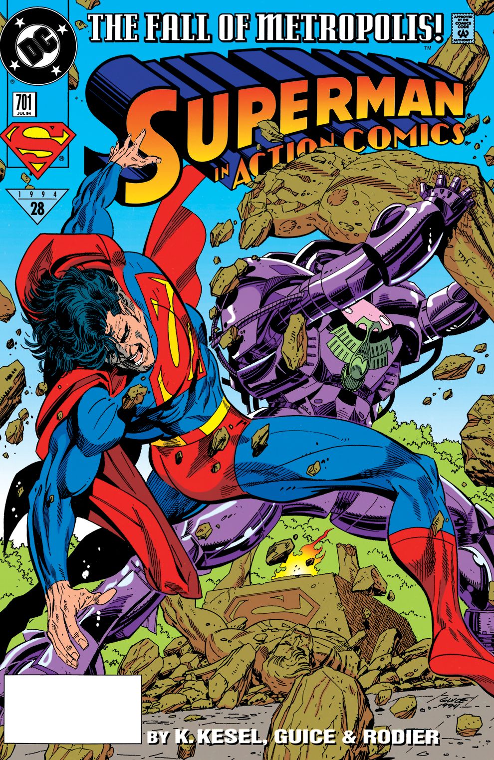Action Comics (1938-2011) #701 (NOOK Comic with Zoom View)