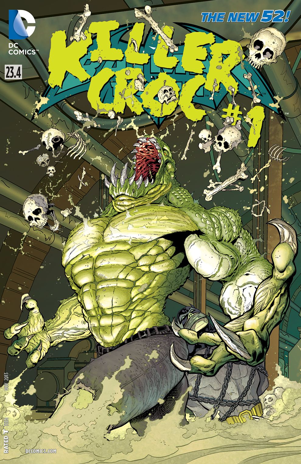 Batman & Robin feat Killer Croc (2013-) #23.4 (NOOK Comic with Zoom View)