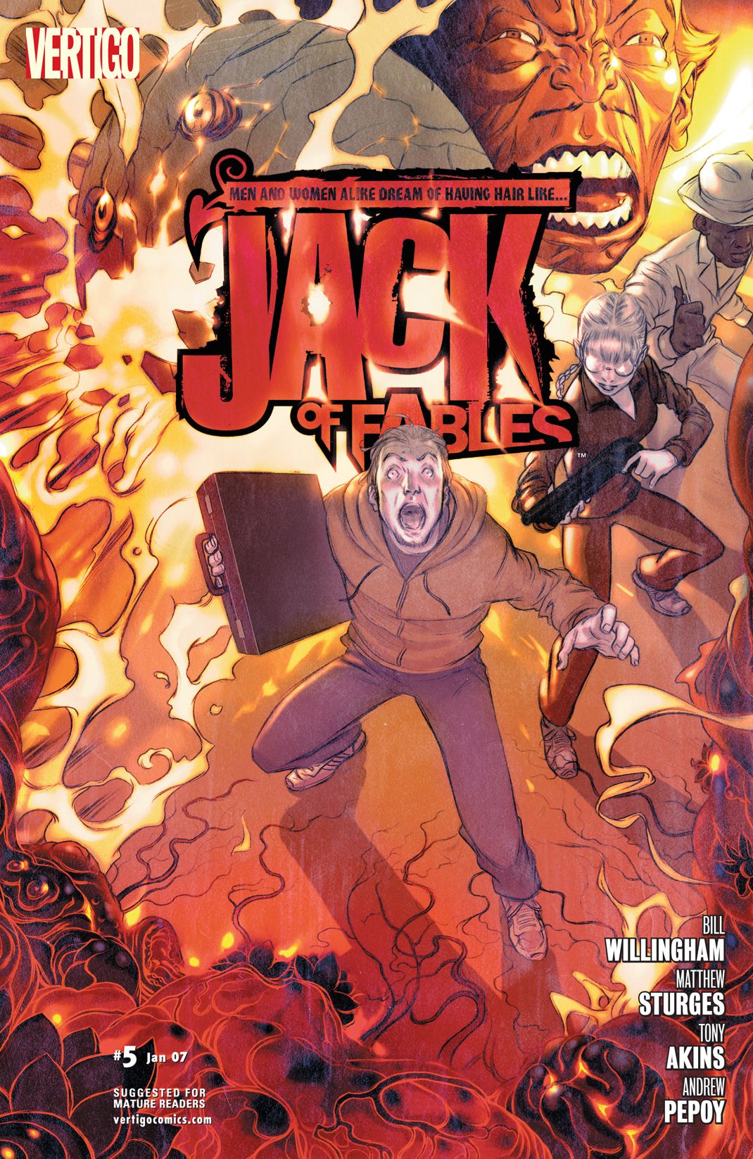 Jack of Fables #5 (NOOK Comic with Zoom View)