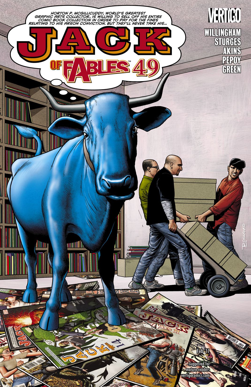 Jack of Fables #49 (NOOK Comic with Zoom View)