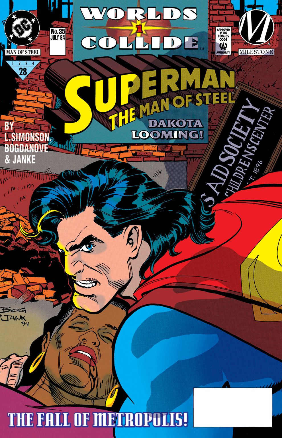 Superman: The Man of Steel (1991-2003) #35 (NOOK Comic with Zoom View)