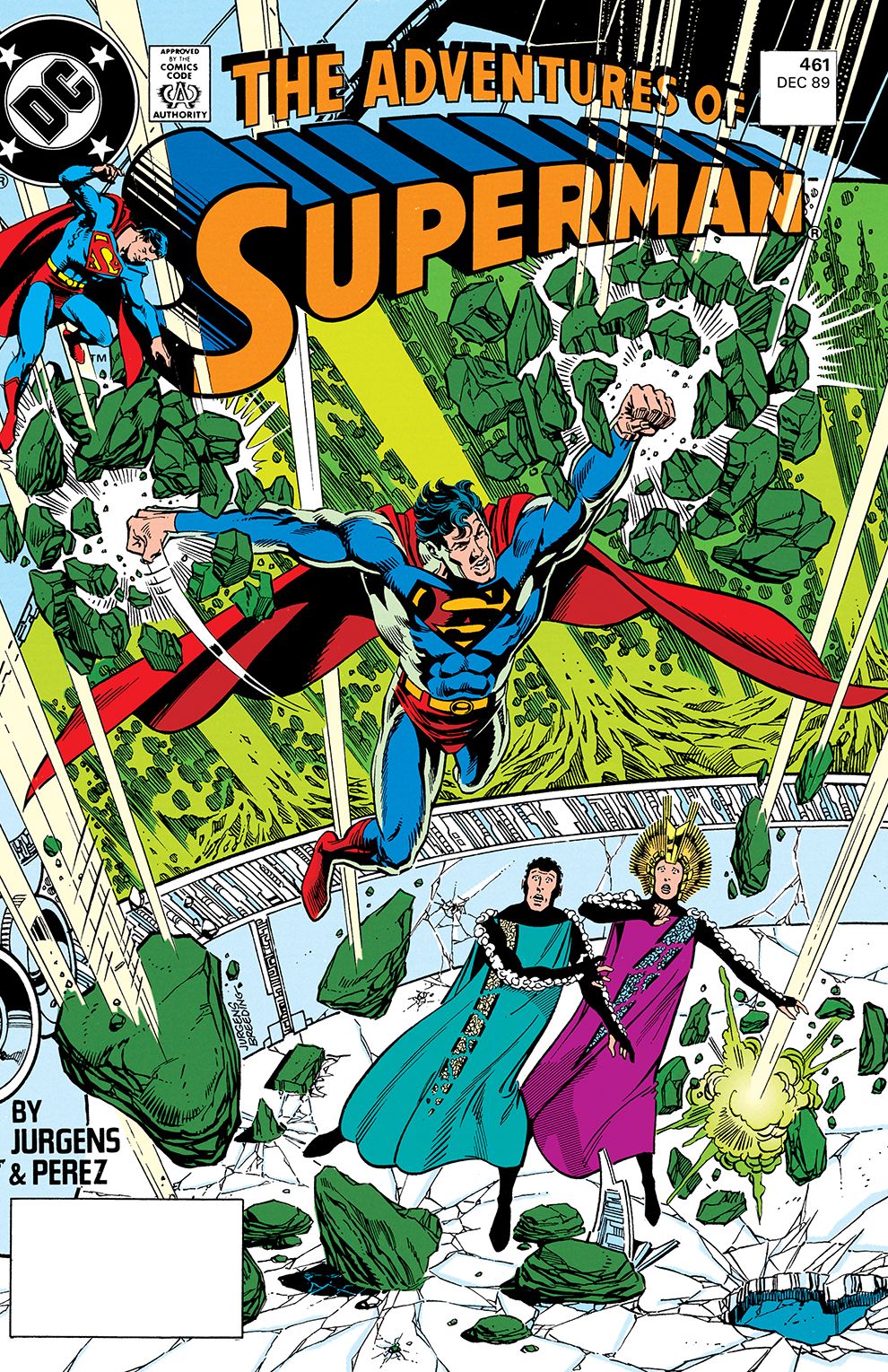 Adventures of Superman (1986-2006) #461 (NOOK Comic with Zoom View)