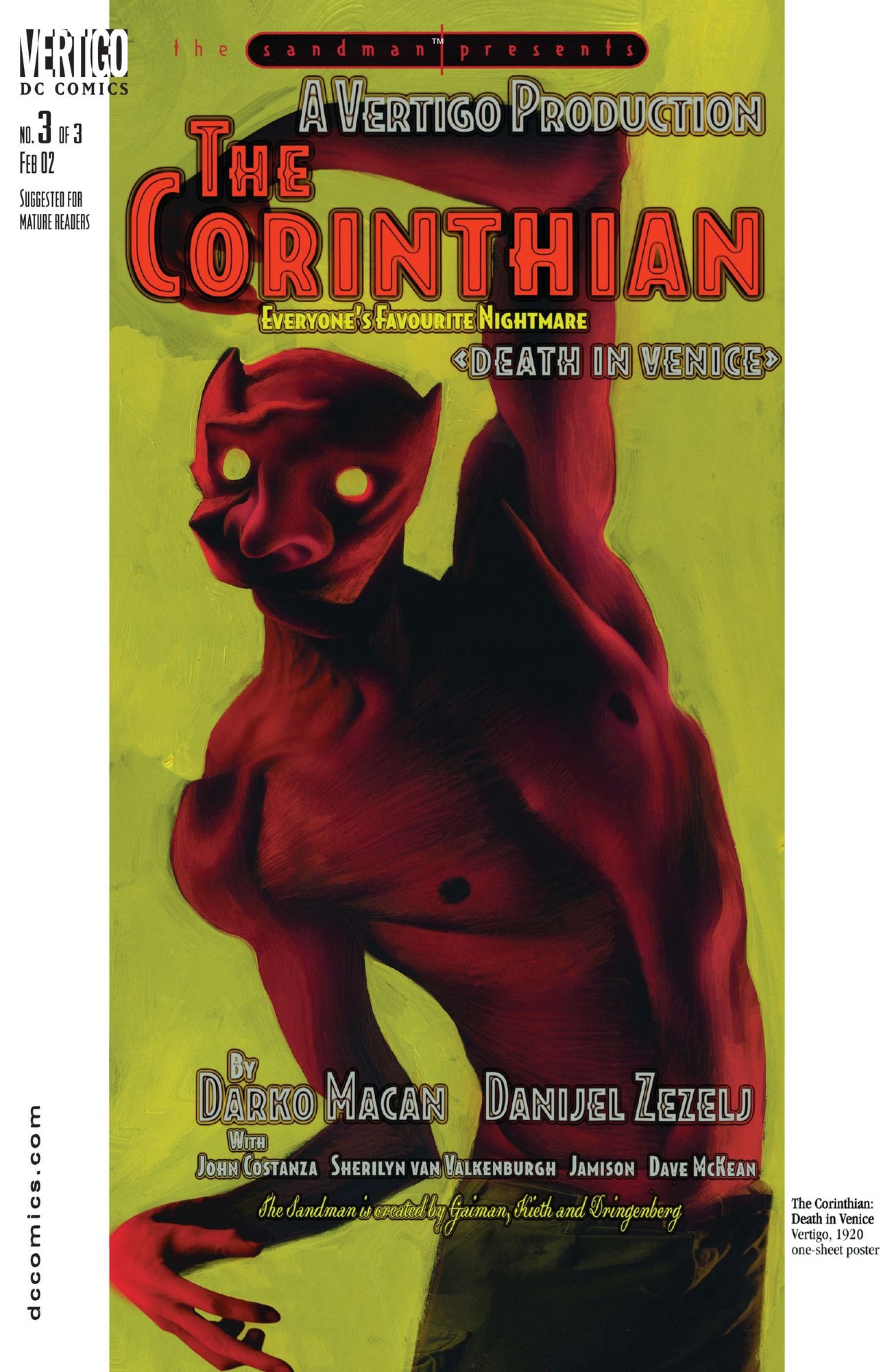 The Sandman Presents: The Corinthian #3 (NOOK Comic with Zoom View)