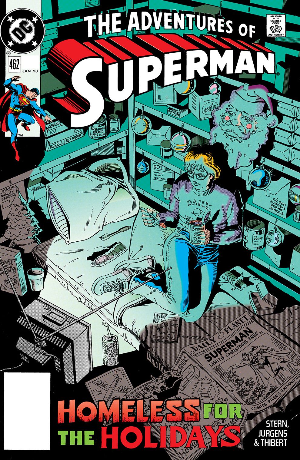 Adventures of Superman (1986-2006) #462 (NOOK Comic with Zoom View)