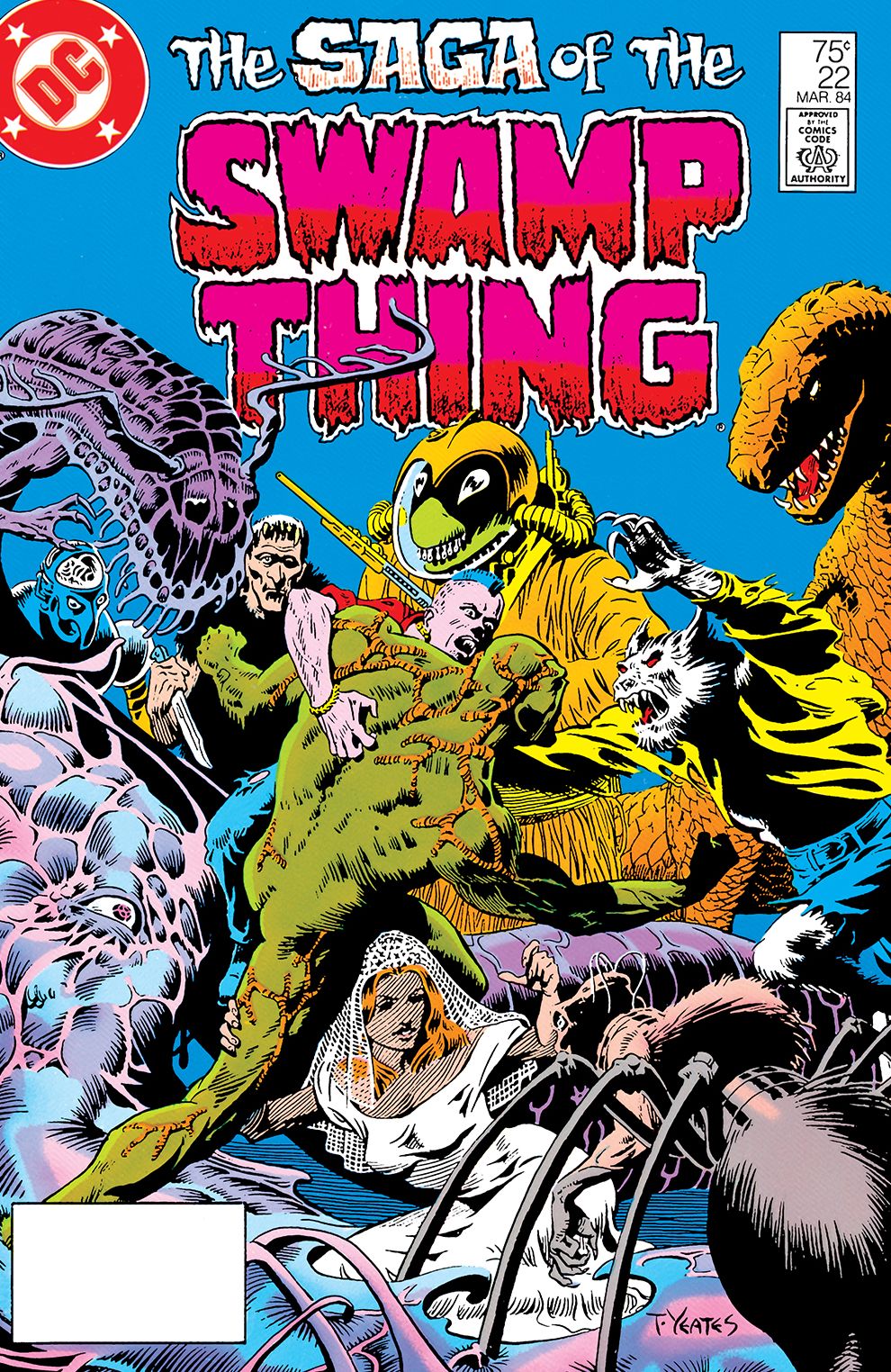 Swamp Thing (1982-1996) #22 (NOOK Comic with Zoom View)
