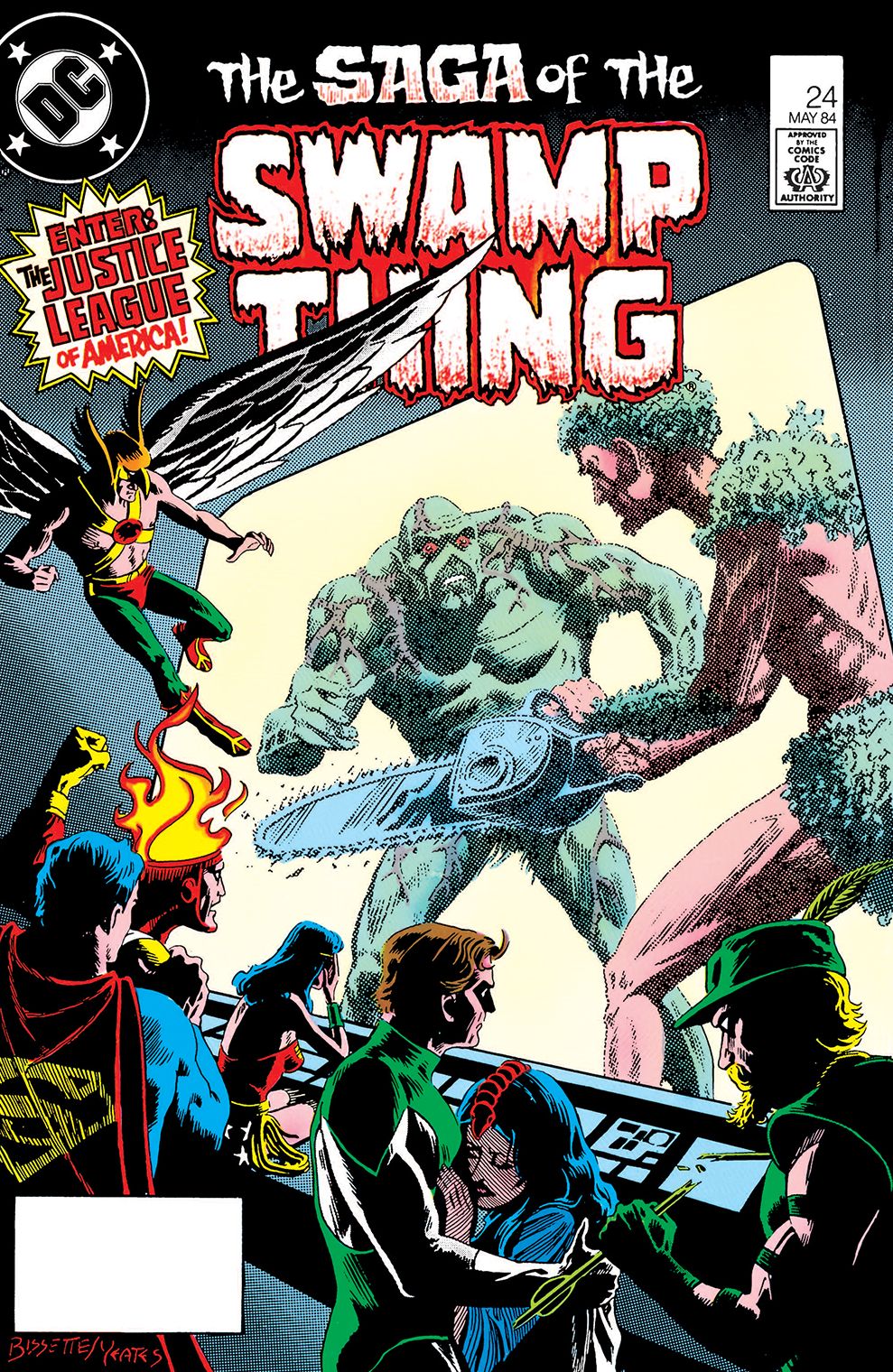 Swamp Thing (1982-1996) #24 (NOOK Comic with Zoom View)