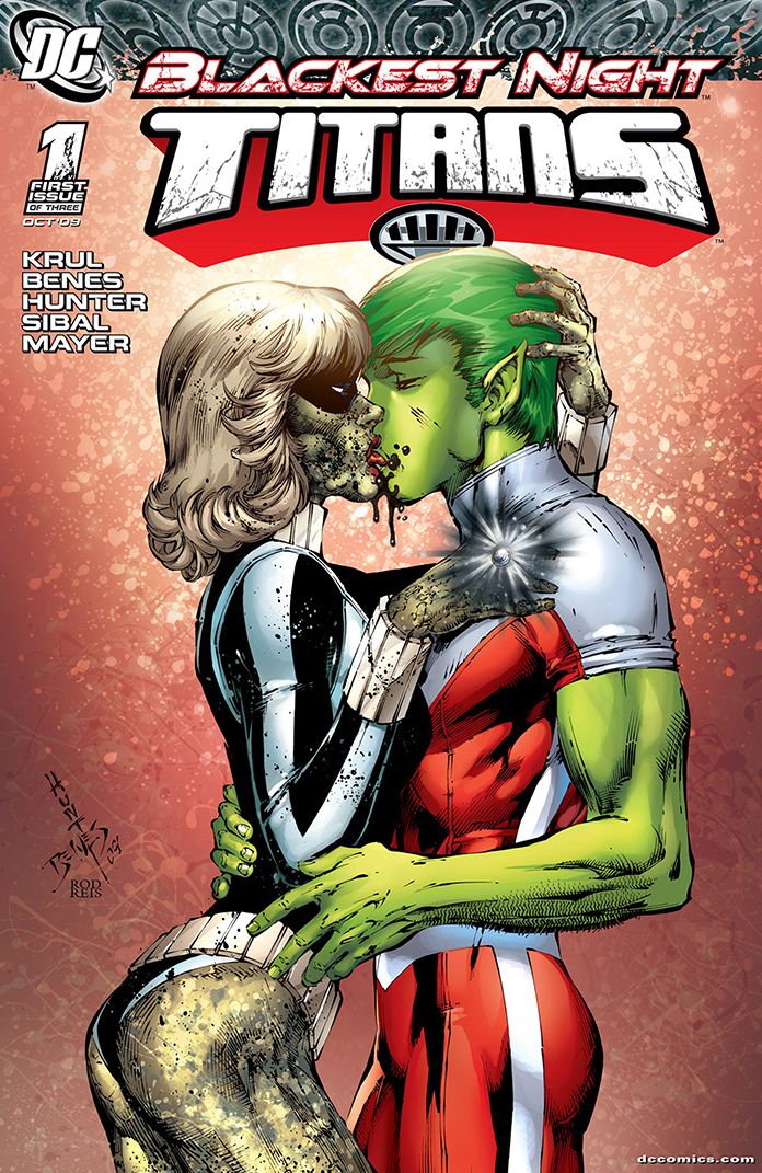 Blackest Night: Titans #1 (NOOK Comic with Zoom View)