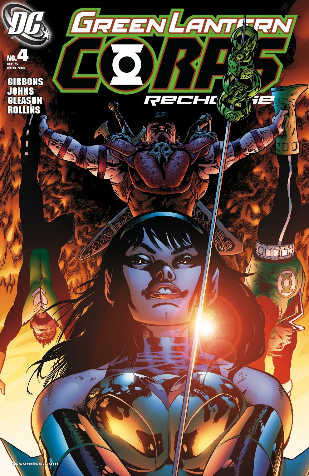 Green Lantern Corps: Recharge #4 (NOOK Comic with Zoom View)