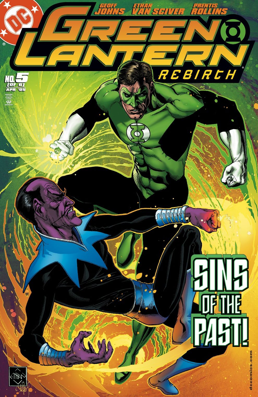 Green Lantern: Rebirth #5 (NOOK Comic with Zoom View)
