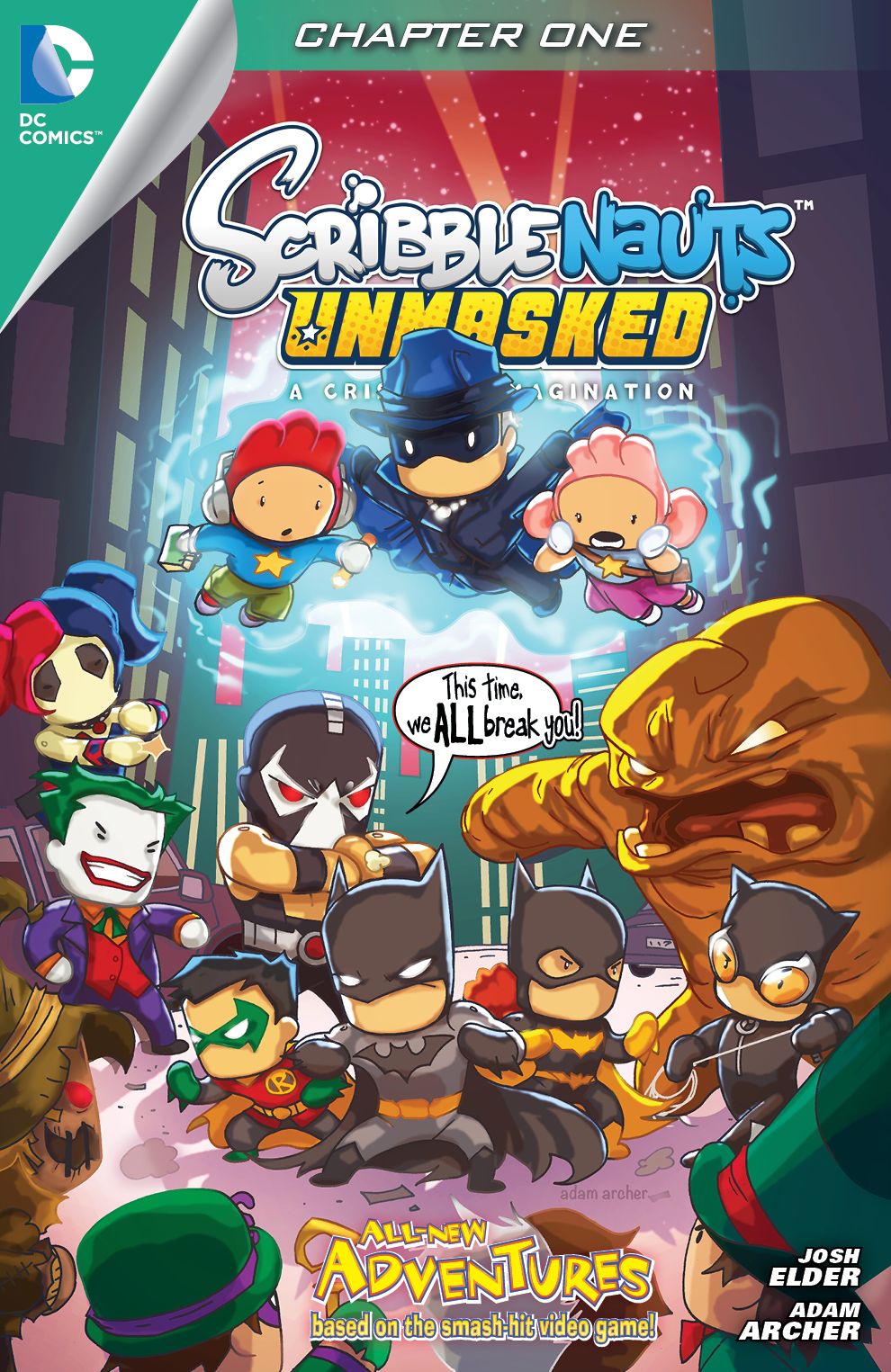 Scribblenauts Unmasked: A Crisis of Imagination #1 (NOOK Comic with Zoom View)