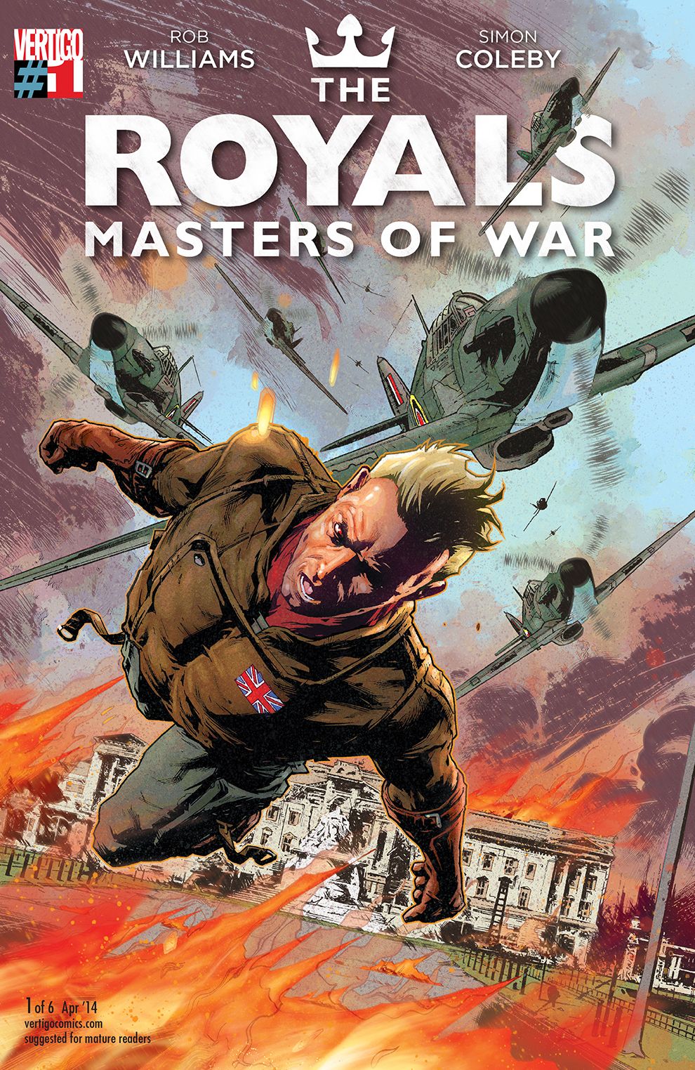 The Royals: Masters of War (2014- ) #1 (NOOK Comic with Zoom View)
