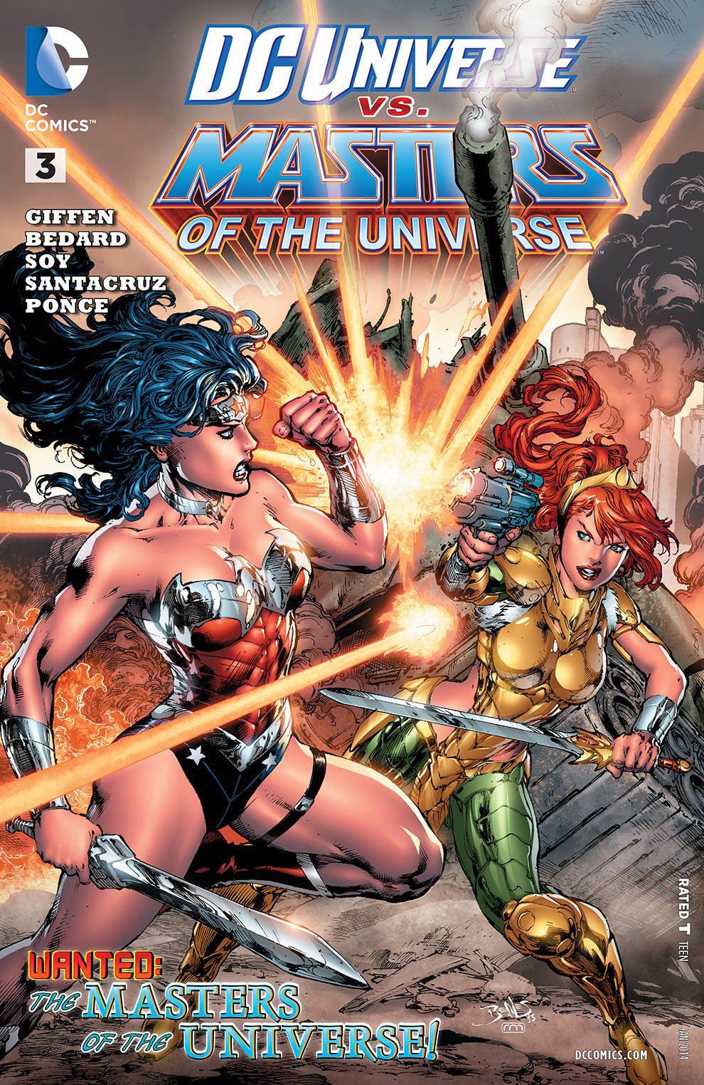 DC Universe vs The Masters of the Universe (2013) #3 (NOOK Comic with Zoom View)
