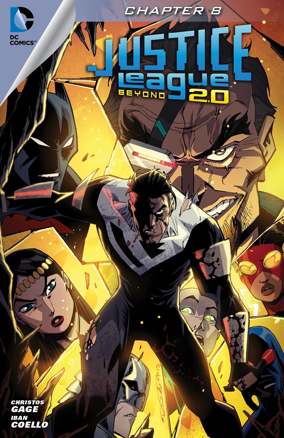 Justice League Beyond 2.0 (2013- ) #8 (NOOK Comic with Zoom View)