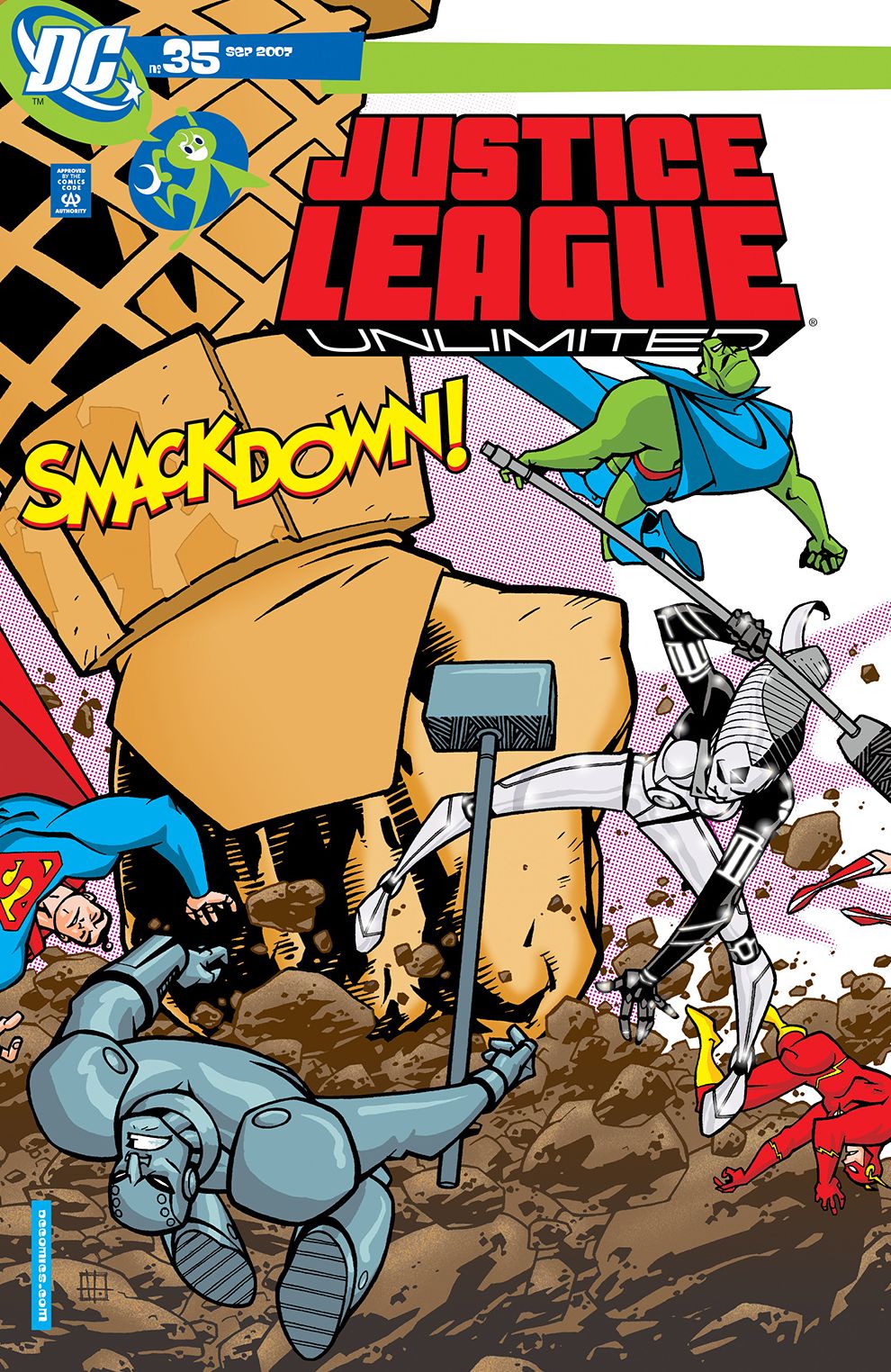 Justice League Unlimited #35 (NOOK Comic with Zoom View)