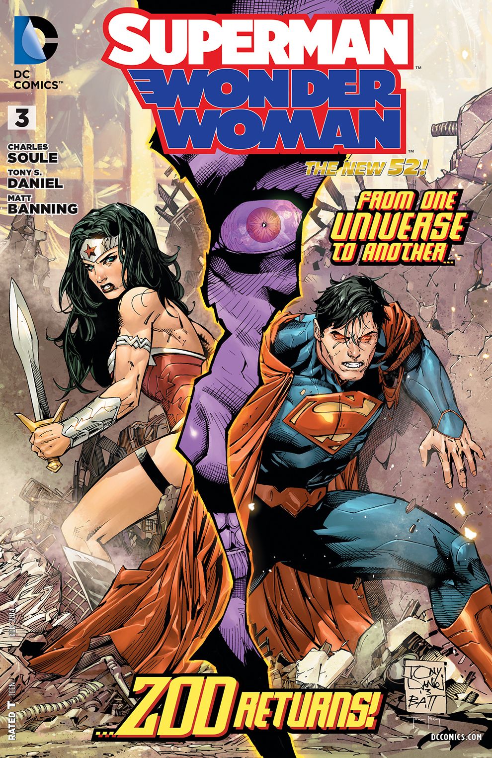 Superman/Wonder Woman (2013- ) #3 (NOOK Comic with Zoom View)