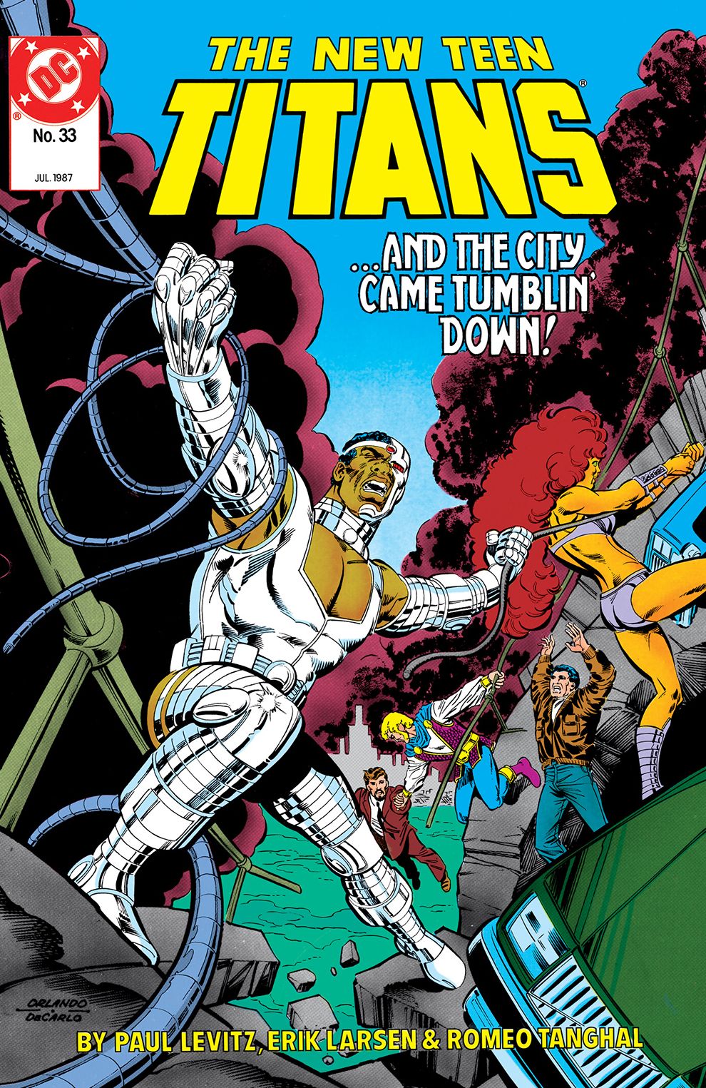 New Teen Titans (1984-1988) #33 (NOOK Comic with Zoom View)