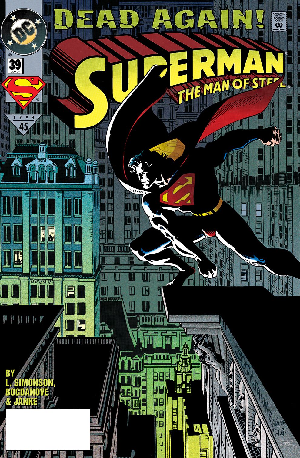 Superman: The Man of Steel (1991-2003) #39 (NOOK Comic with Zoom View)