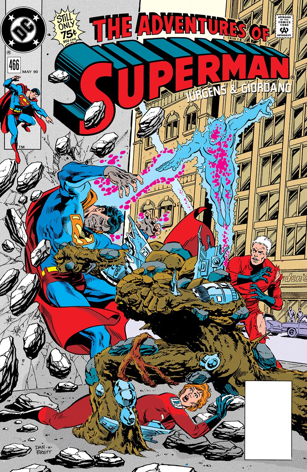 Adventures of Superman (1986-2006) #466 (NOOK Comic with Zoom View)
