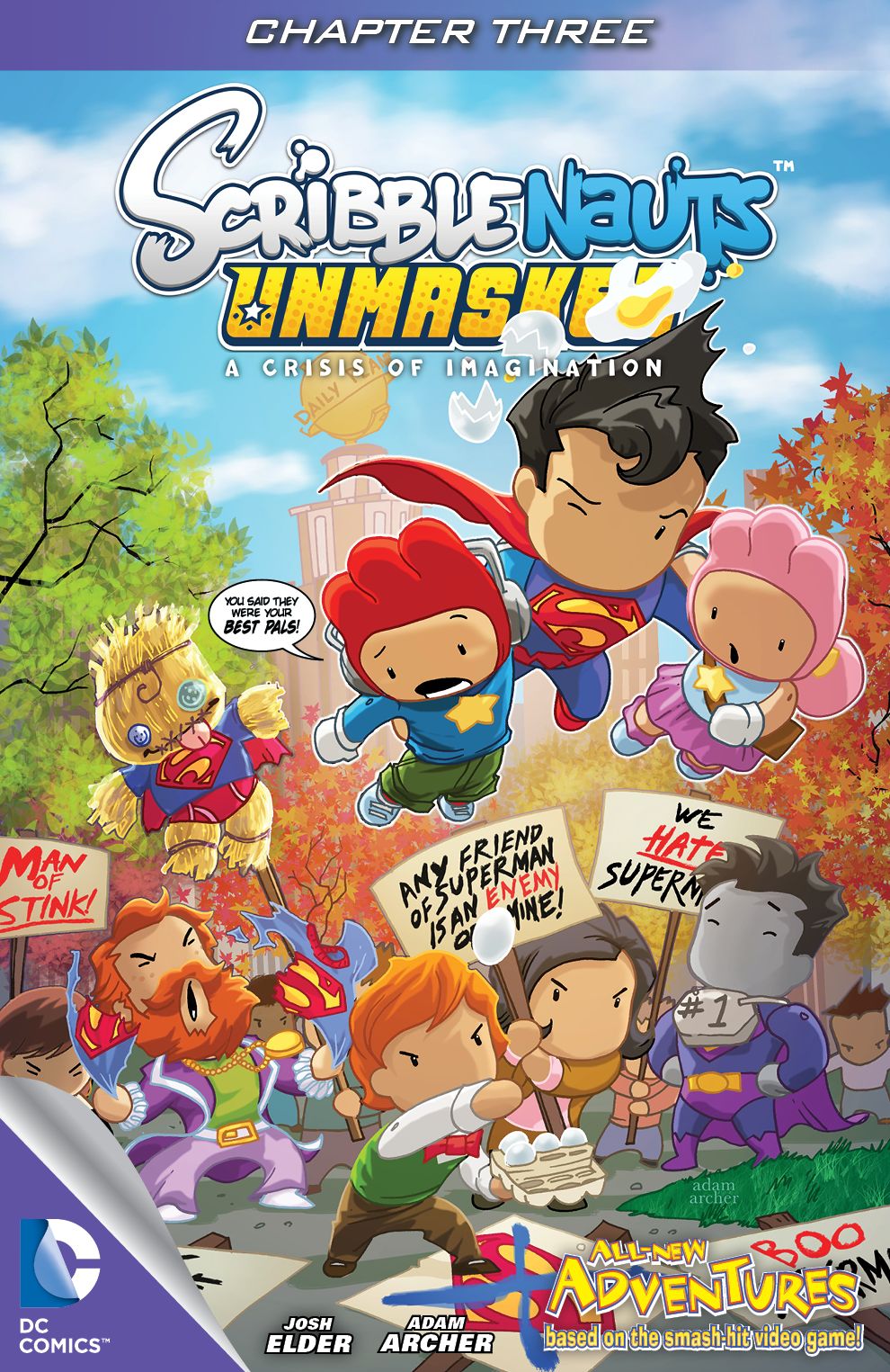 Scribblenauts Unmasked: A Crisis of Imagination #3 (NOOK Comic with Zoom View)