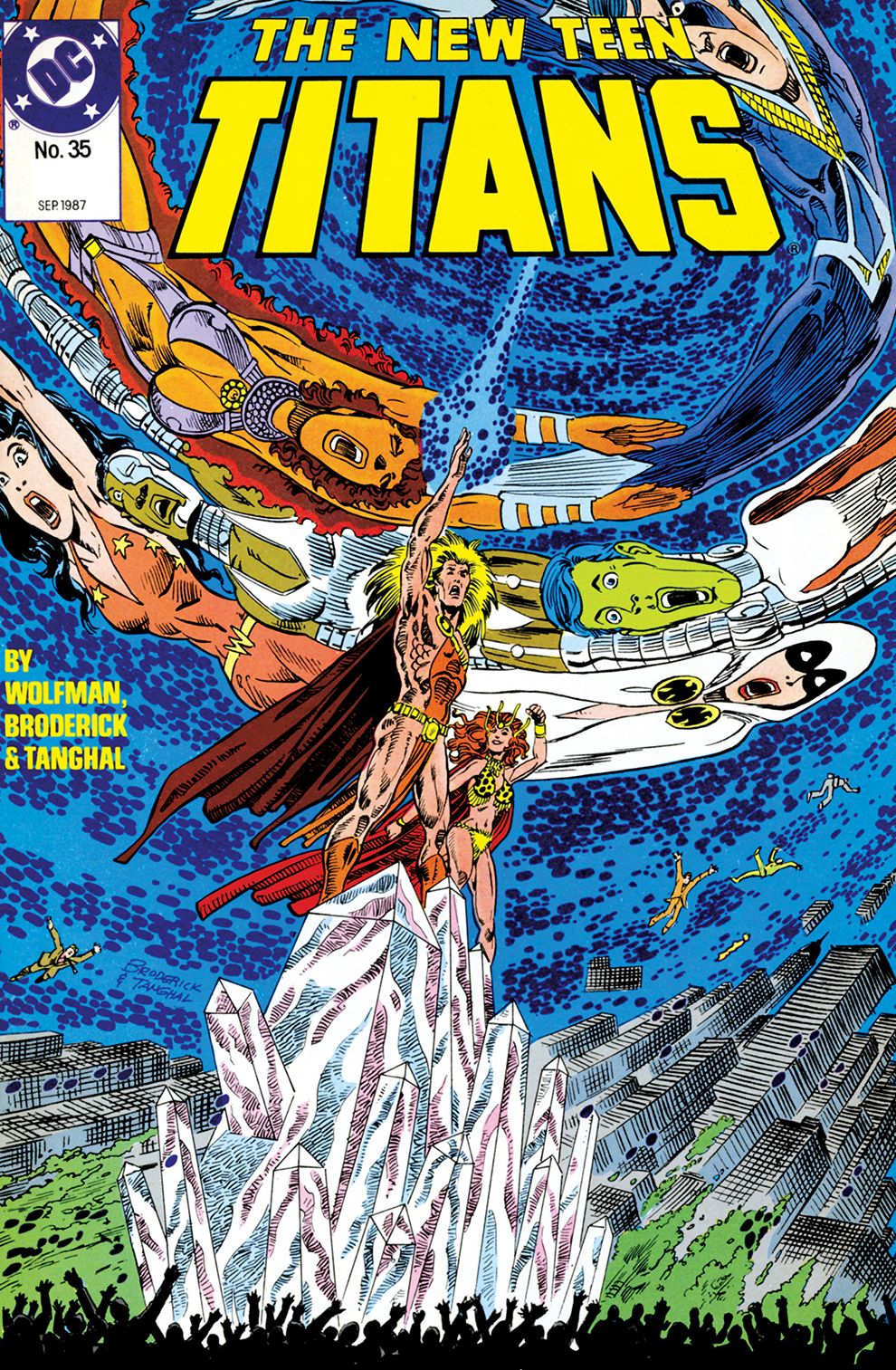 New Teen Titans (1984-1988) #35 (NOOK Comic with Zoom View)