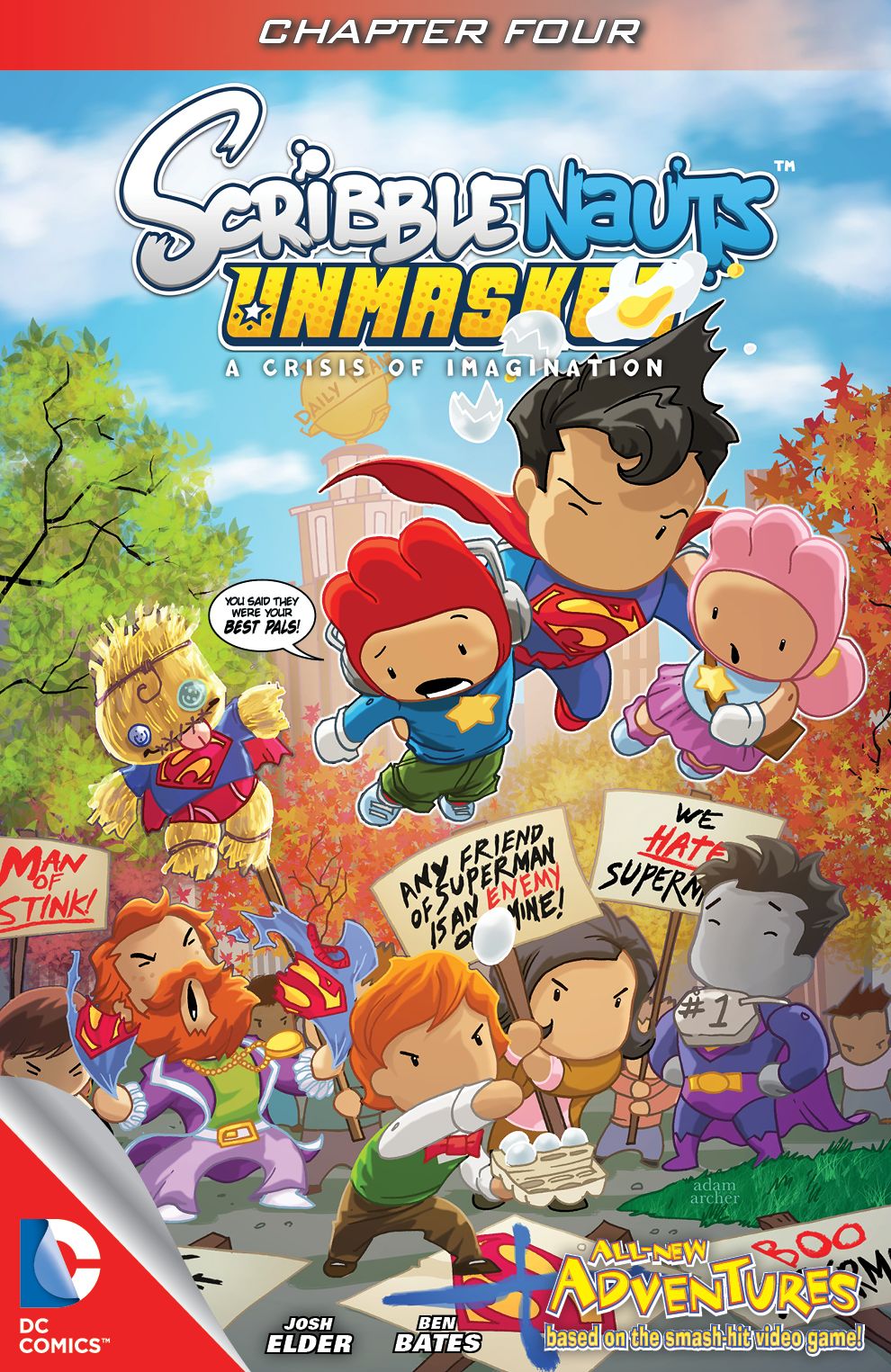 Scribblenauts Unmasked: A Crisis of Imagination #4 (NOOK Comic with Zoom View)