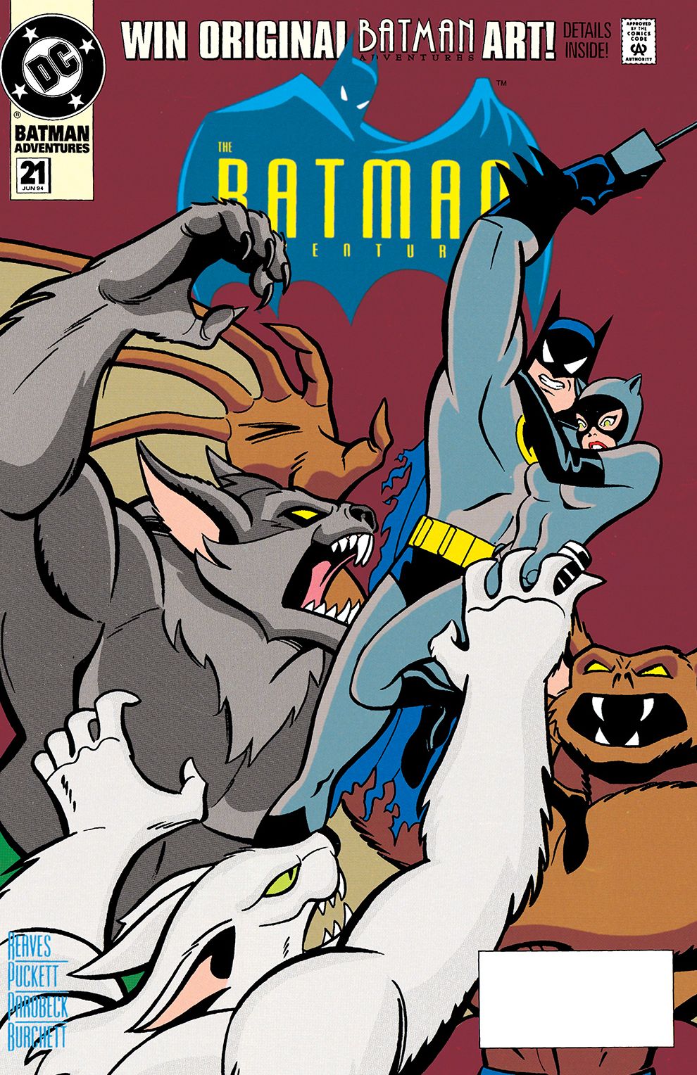 Batman Adventures (1992-1995) #21 (NOOK Comic with Zoom View)