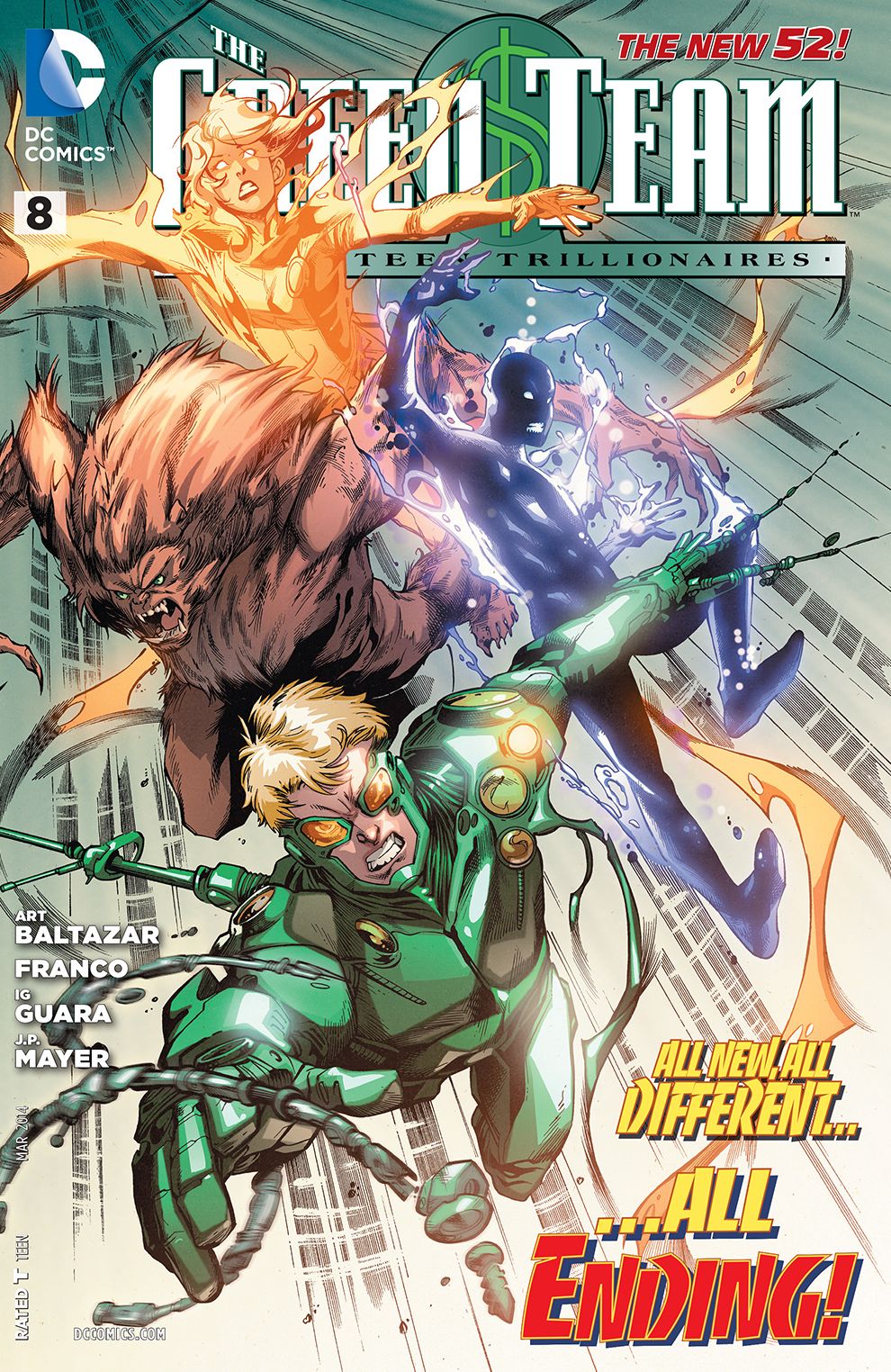 The Green Team: Teen Trillionaires #8 (NOOK Comic with Zoom View)