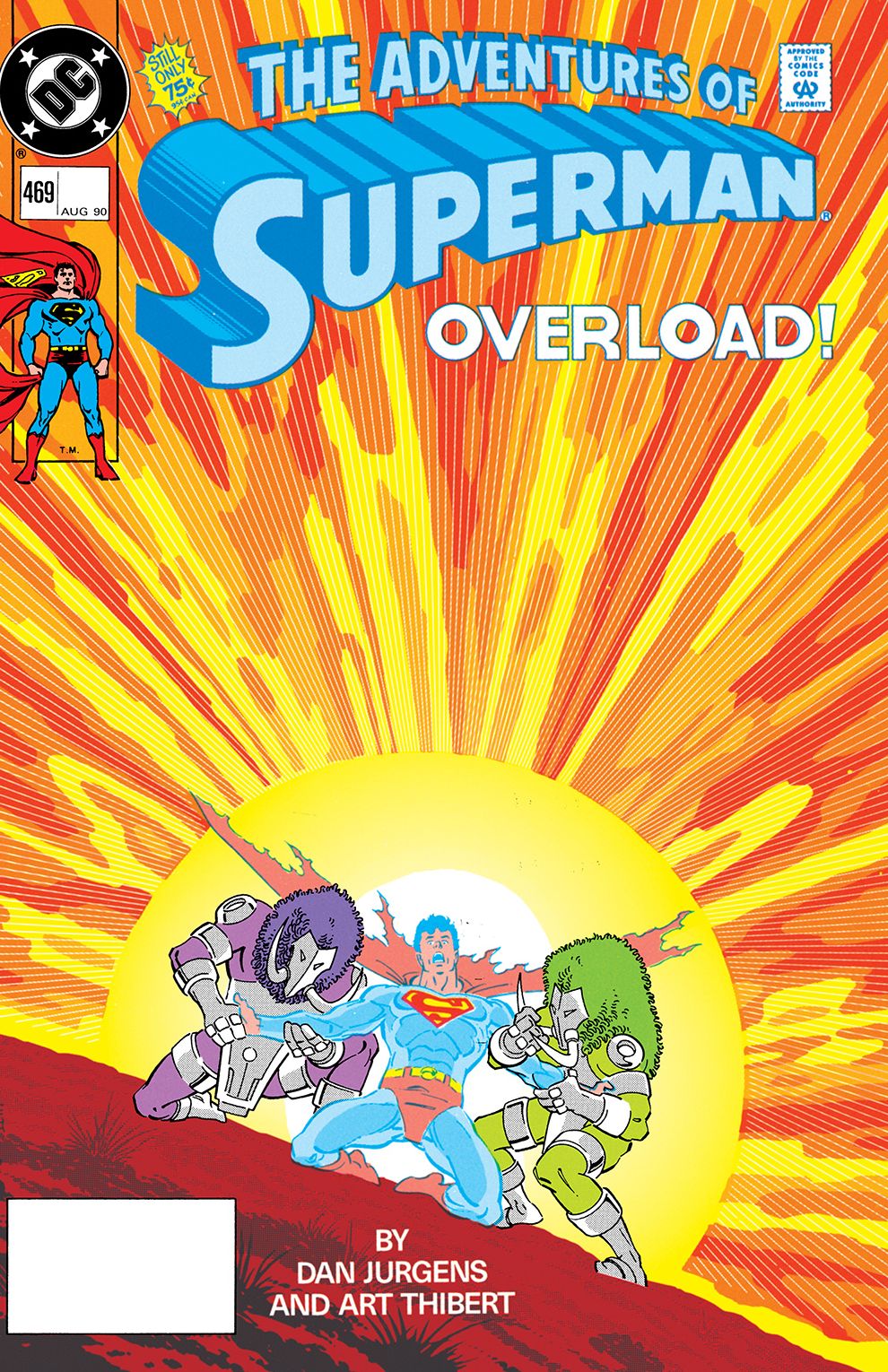Adventures of Superman (1986-2006) #469 (NOOK Comic with Zoom View)