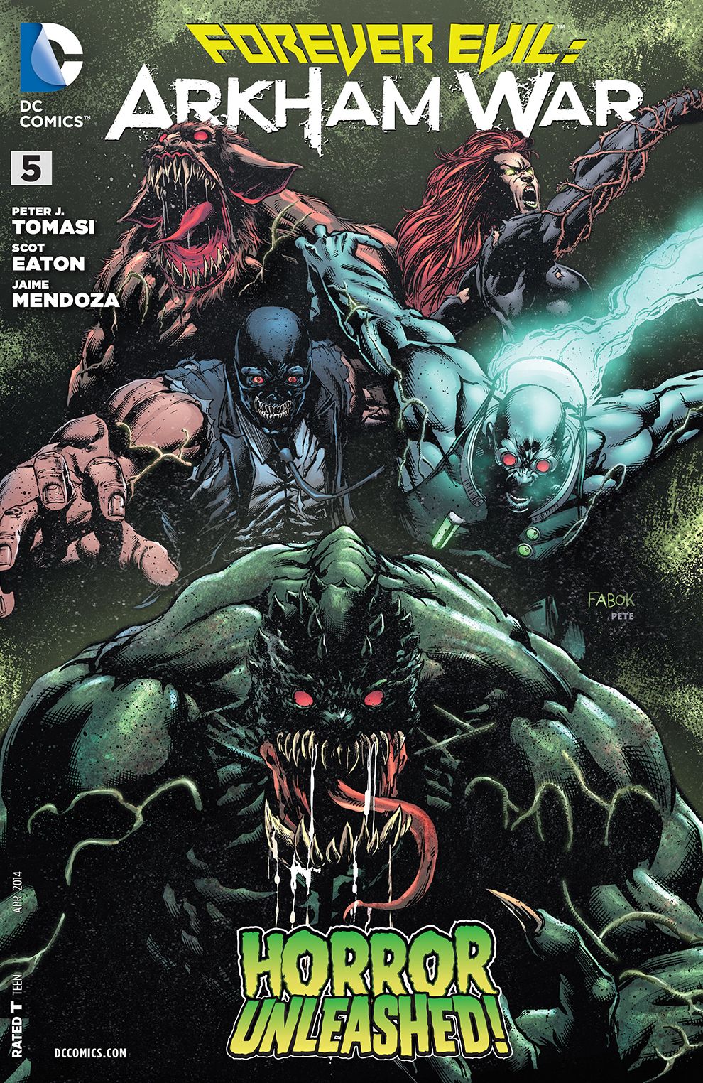 Forever Evil: Arkham War (2013- ) #5 (NOOK Comic with Zoom View)