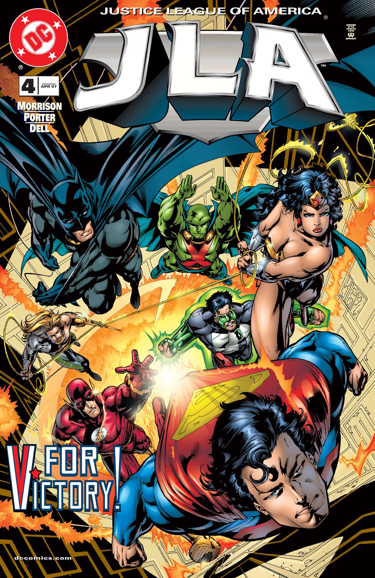JLA (1997-2006) #4 (NOOK Comic with Zoom View)
