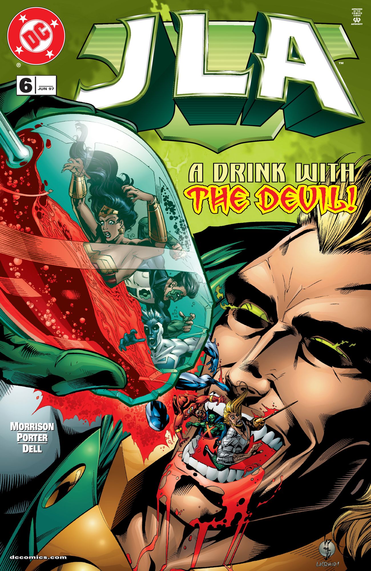 JLA (1997-2006) #6 (NOOK Comic with Zoom View)