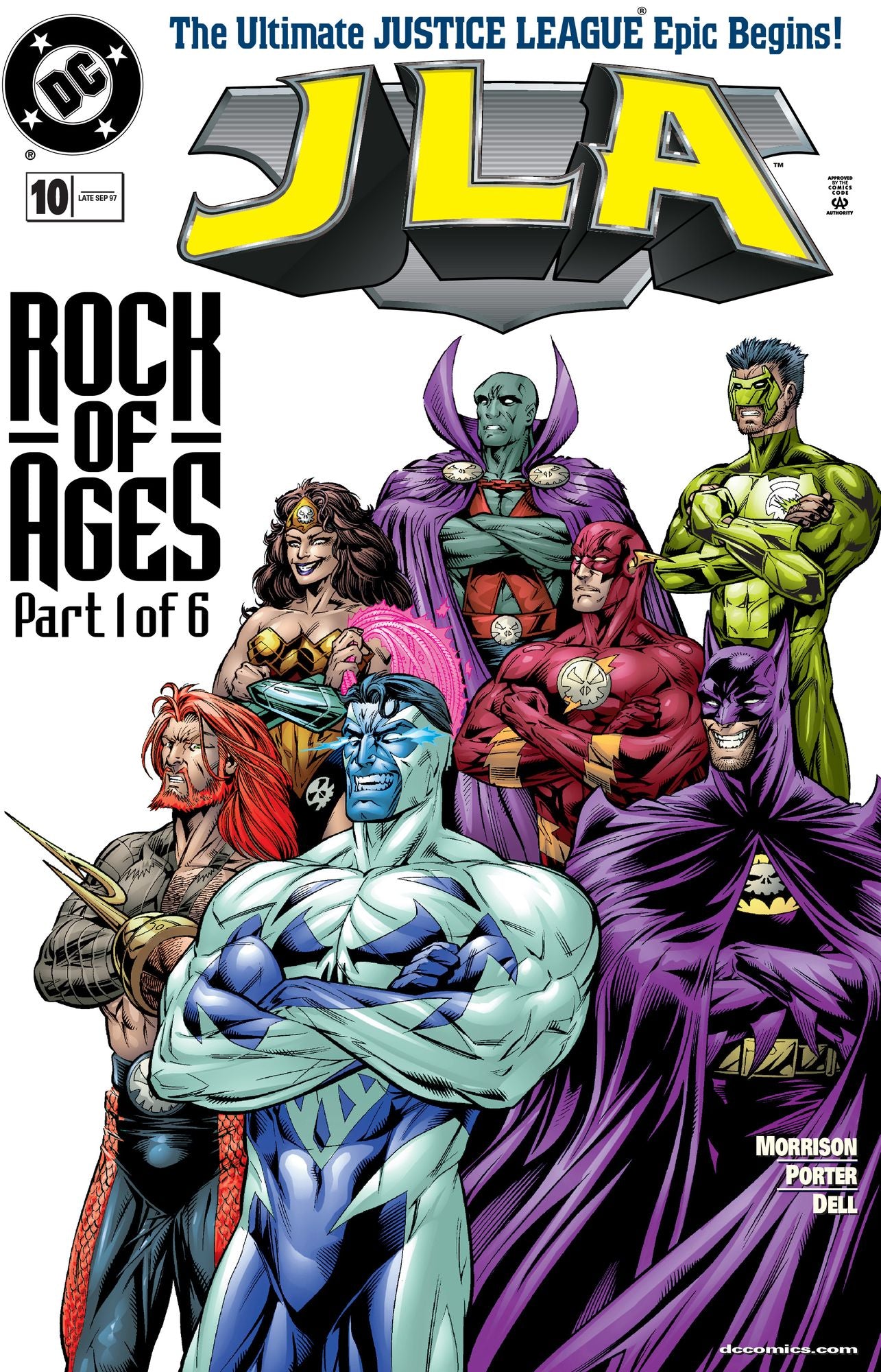 JLA (1997-2006) #10 (NOOK Comic with Zoom View)