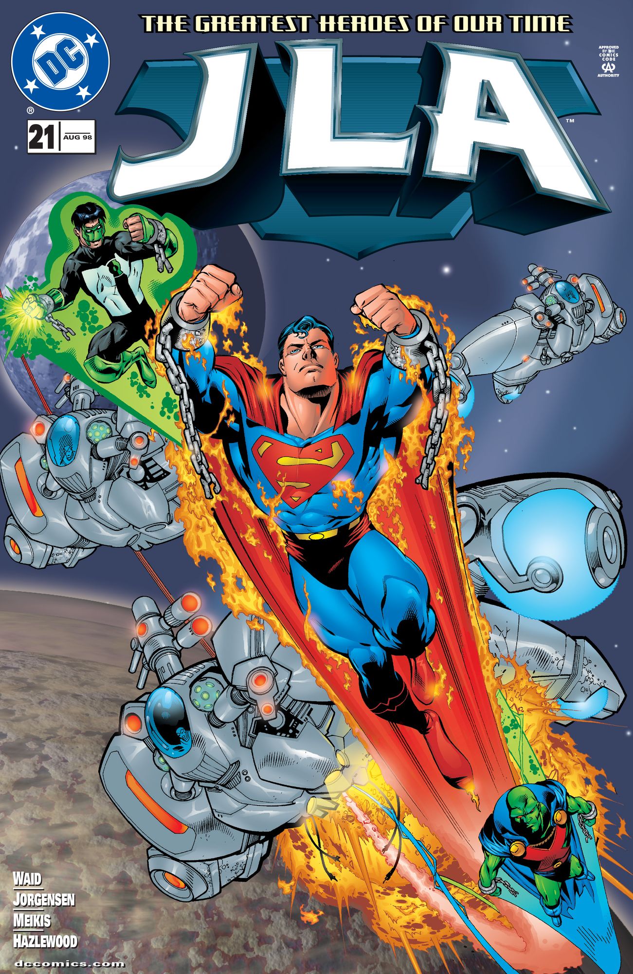 JLA (1997-2006) #21 (NOOK Comic with Zoom View)
