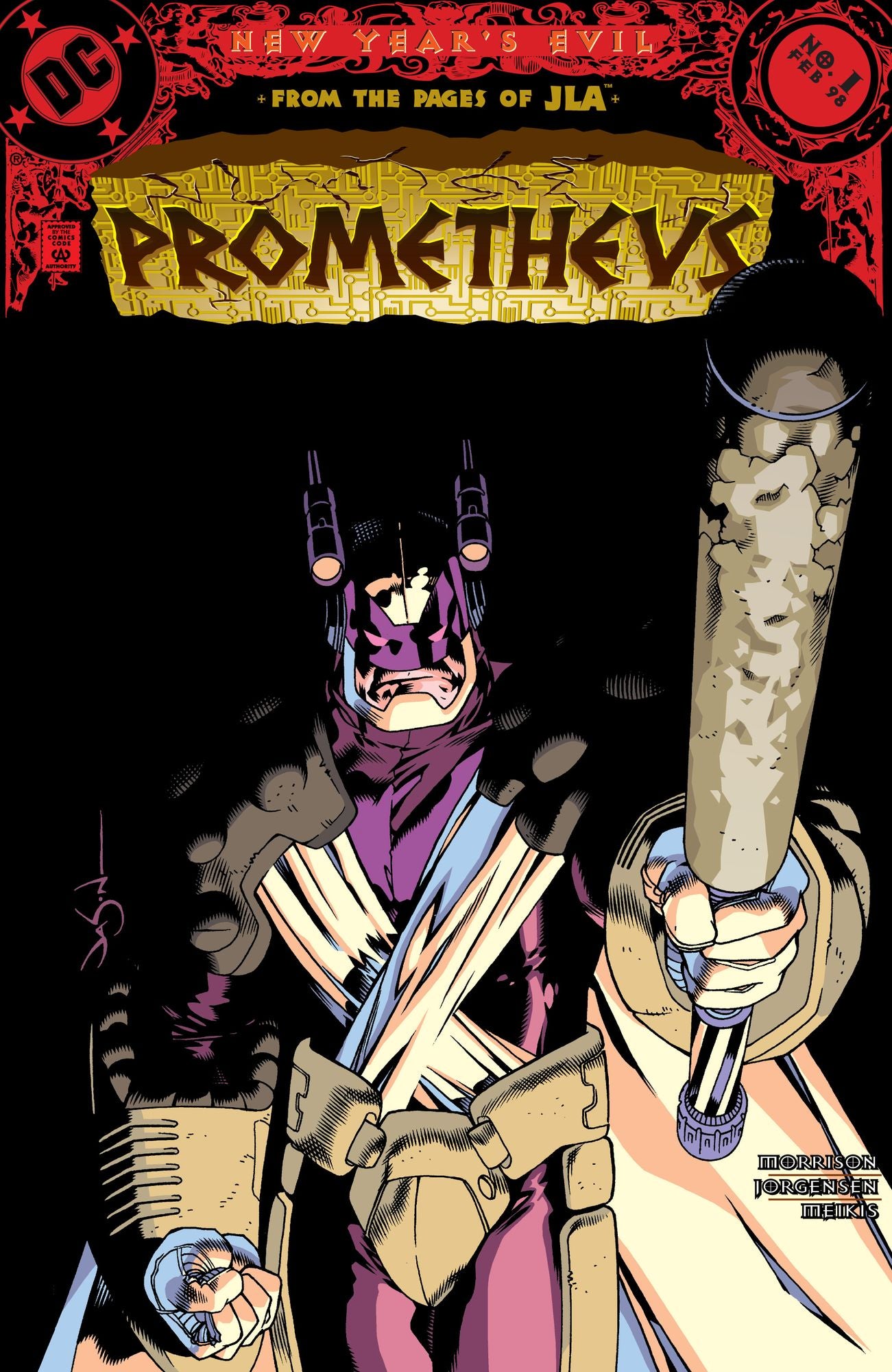 New Year's Evil Prometheus #1 (NOOK Comic with Zoom View)