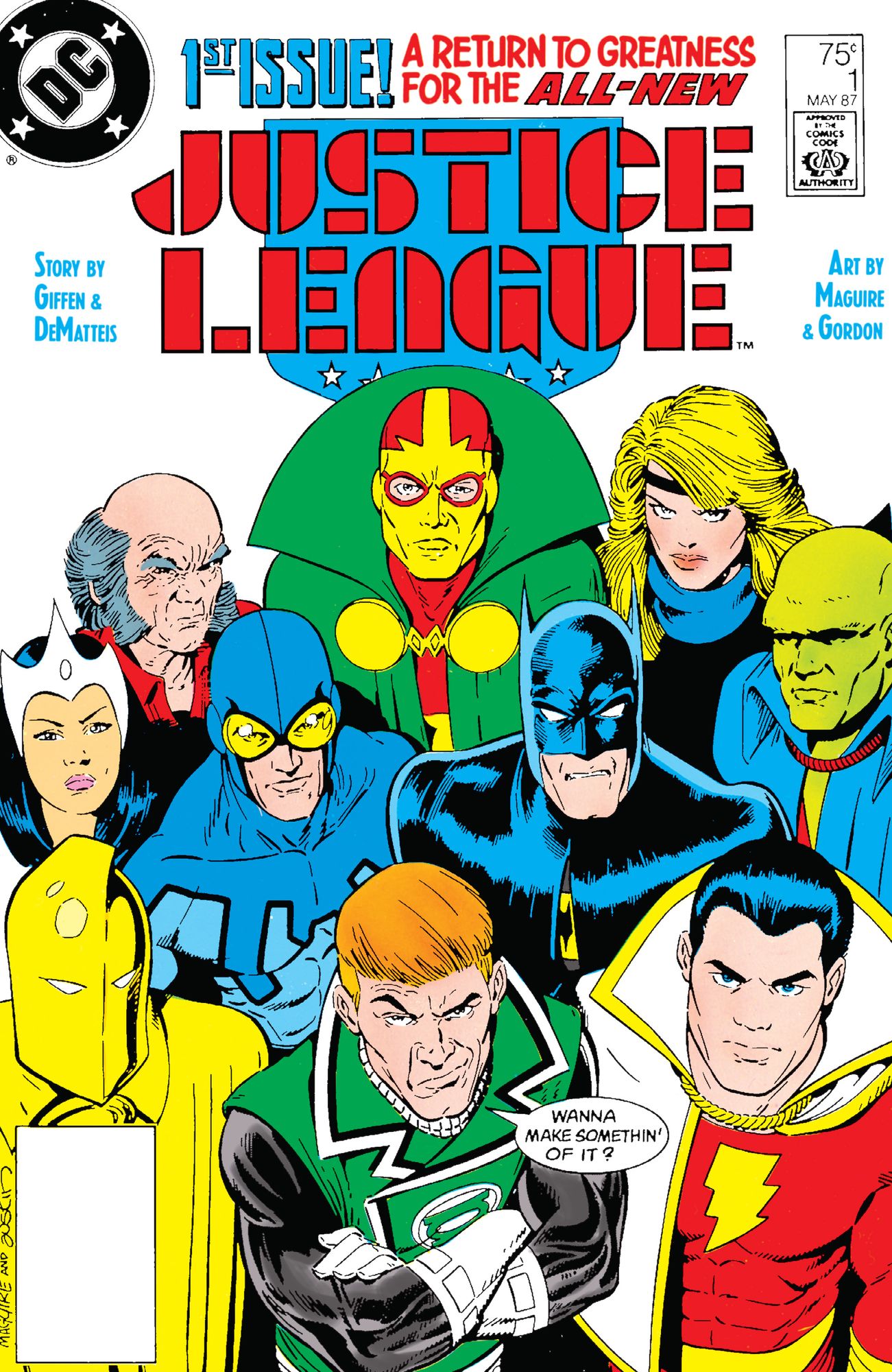 Justice League (1987-1996) #1 (NOOK Comic with Zoom View)