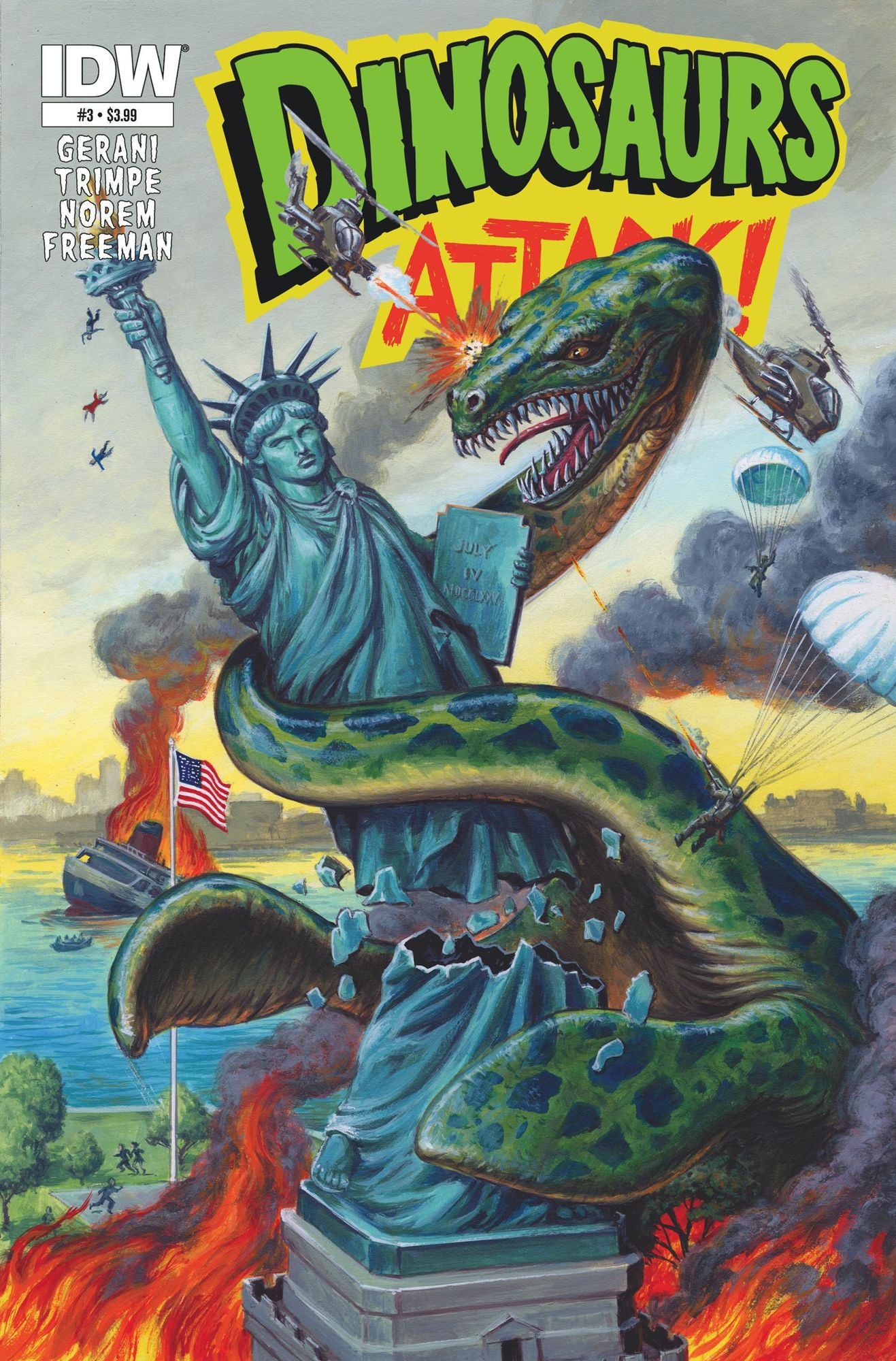 Dinosaurs Attack #3