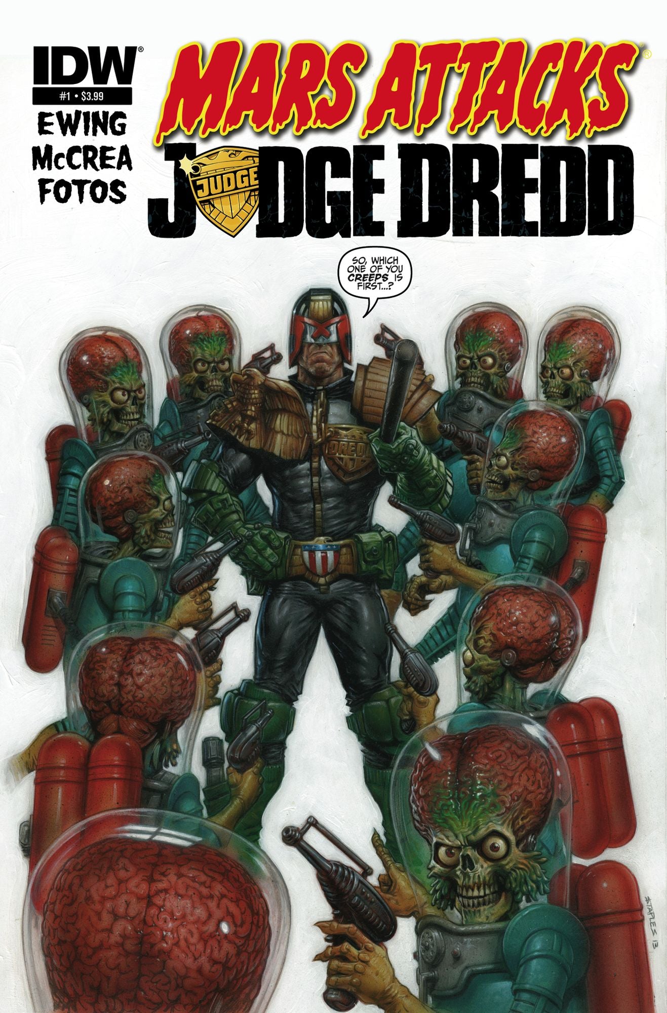 Mars Attacks Judge Dredd #1