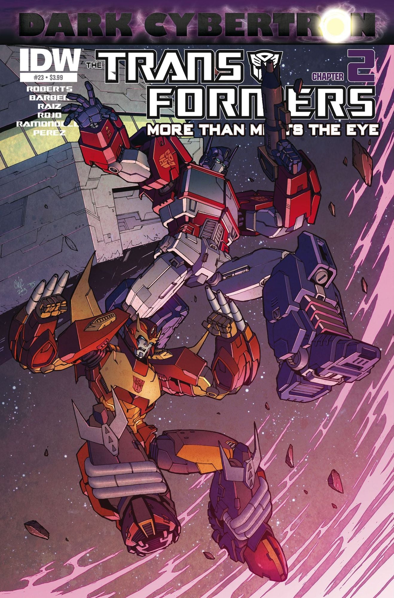 Transformers: More Than Meets the Eye #23 - Dark Cybertron Part 2