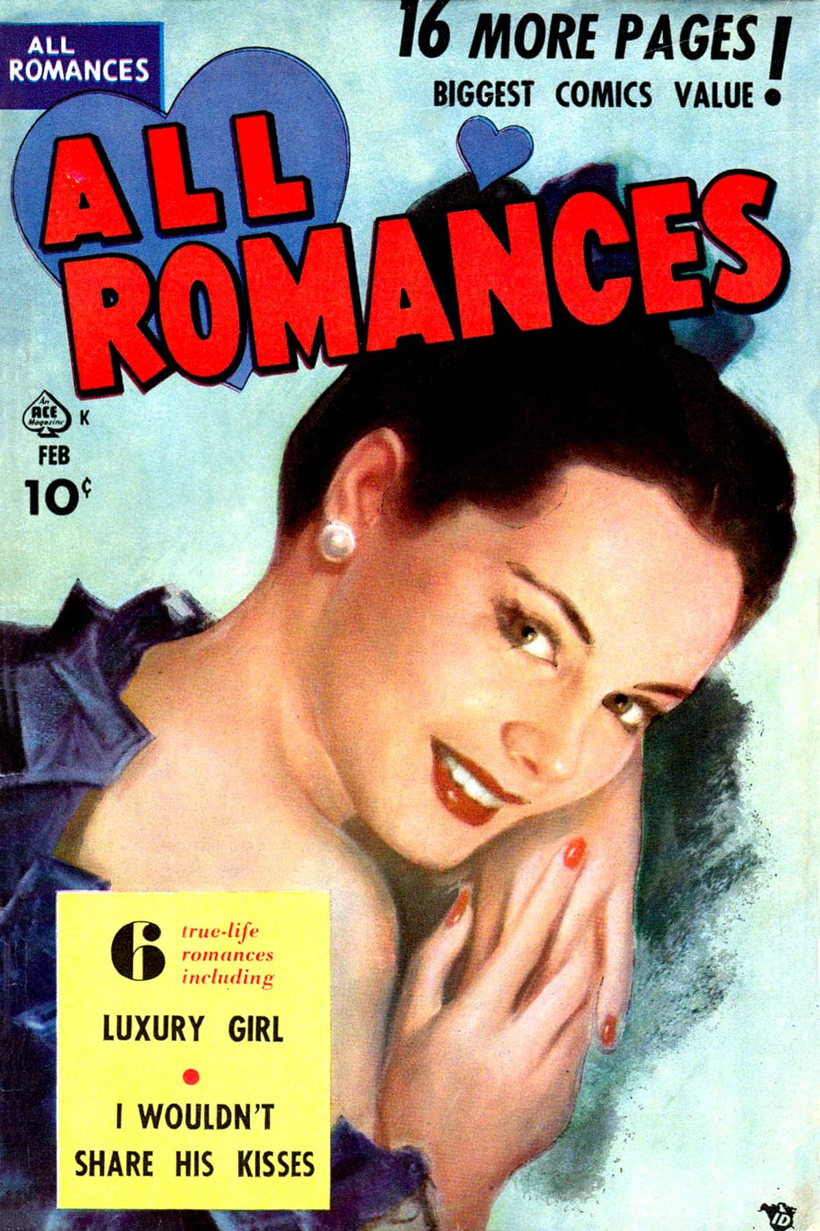 All Romances, Volume 4, Luxury Girl (NOOK Comic with Zoom View): Digitally Remastered