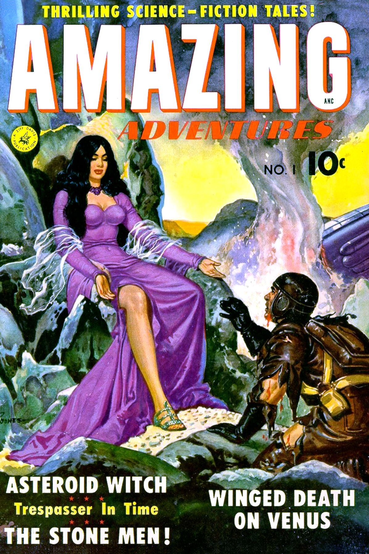 Amazing Adventures, Volume 1, The Asteroid Witch (NOOK Comic with Zoom View): Digitally Remastered