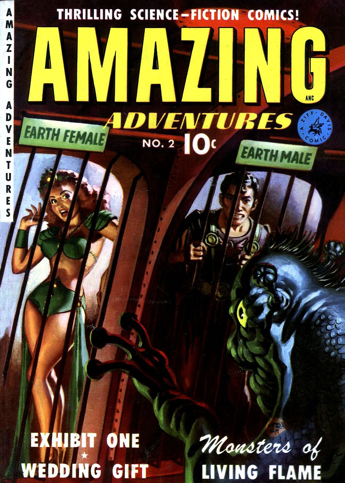 Amazing Adventures, Volume 2, Monsters of Living Flame (NOOK Comic with Zoom View): Digitally Remastered