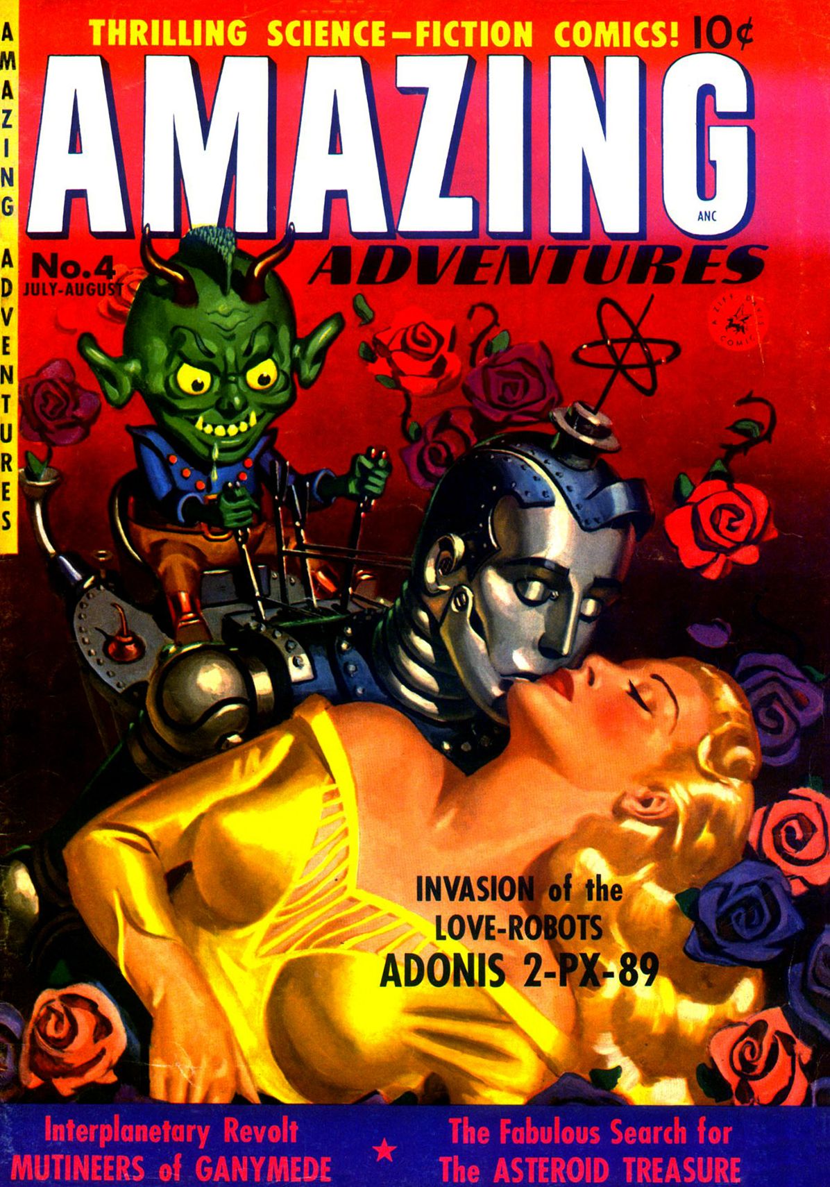 Amazing Adventures, Volume 4, Invasion of the Love Robots (NOOK Comic with Zoom View): Digitally Remastered