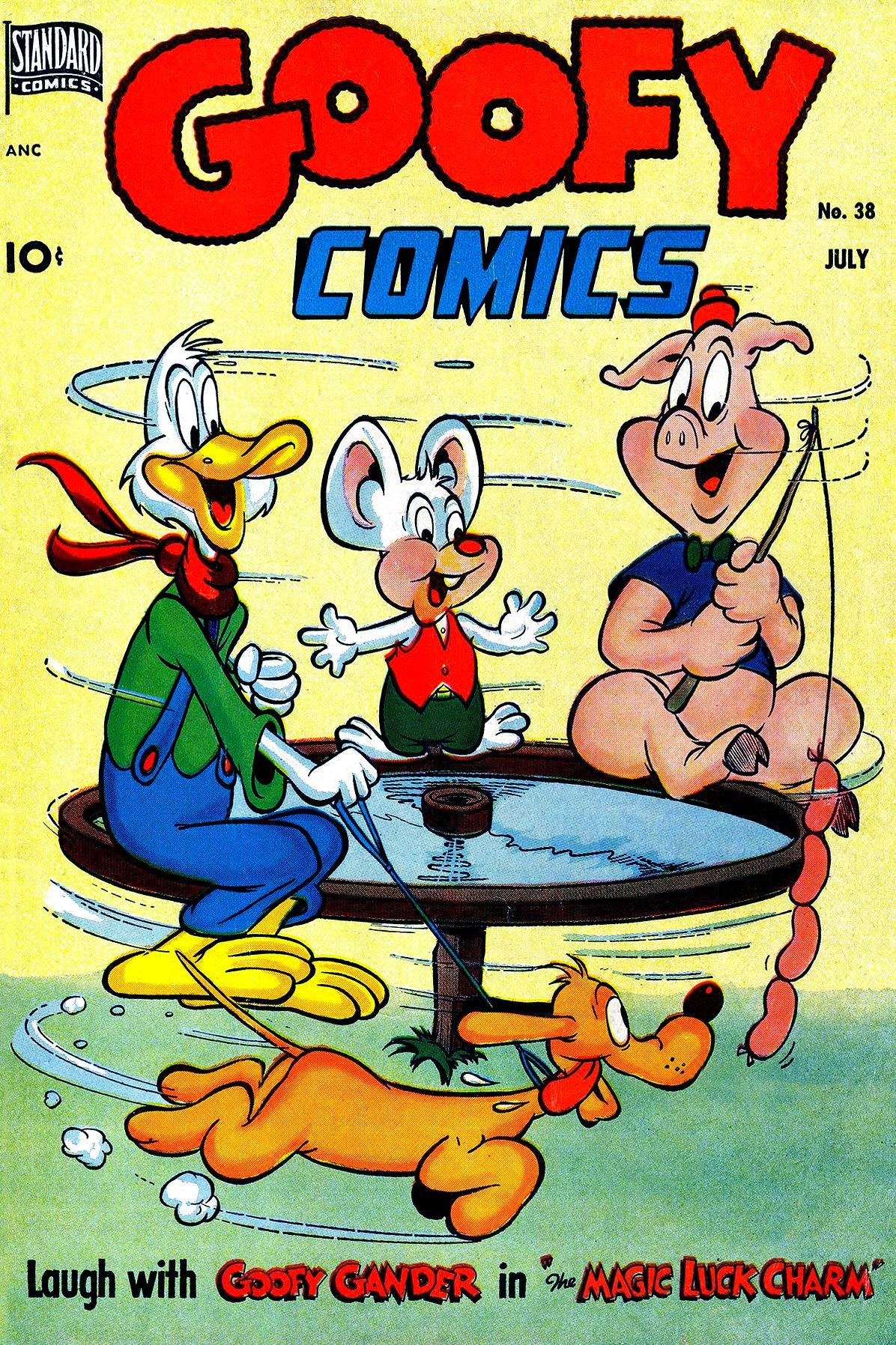 Goofy Comics, Number 38, The Magic Luck Charm (NOOK Comic with Zoom View): Digitally Remastered