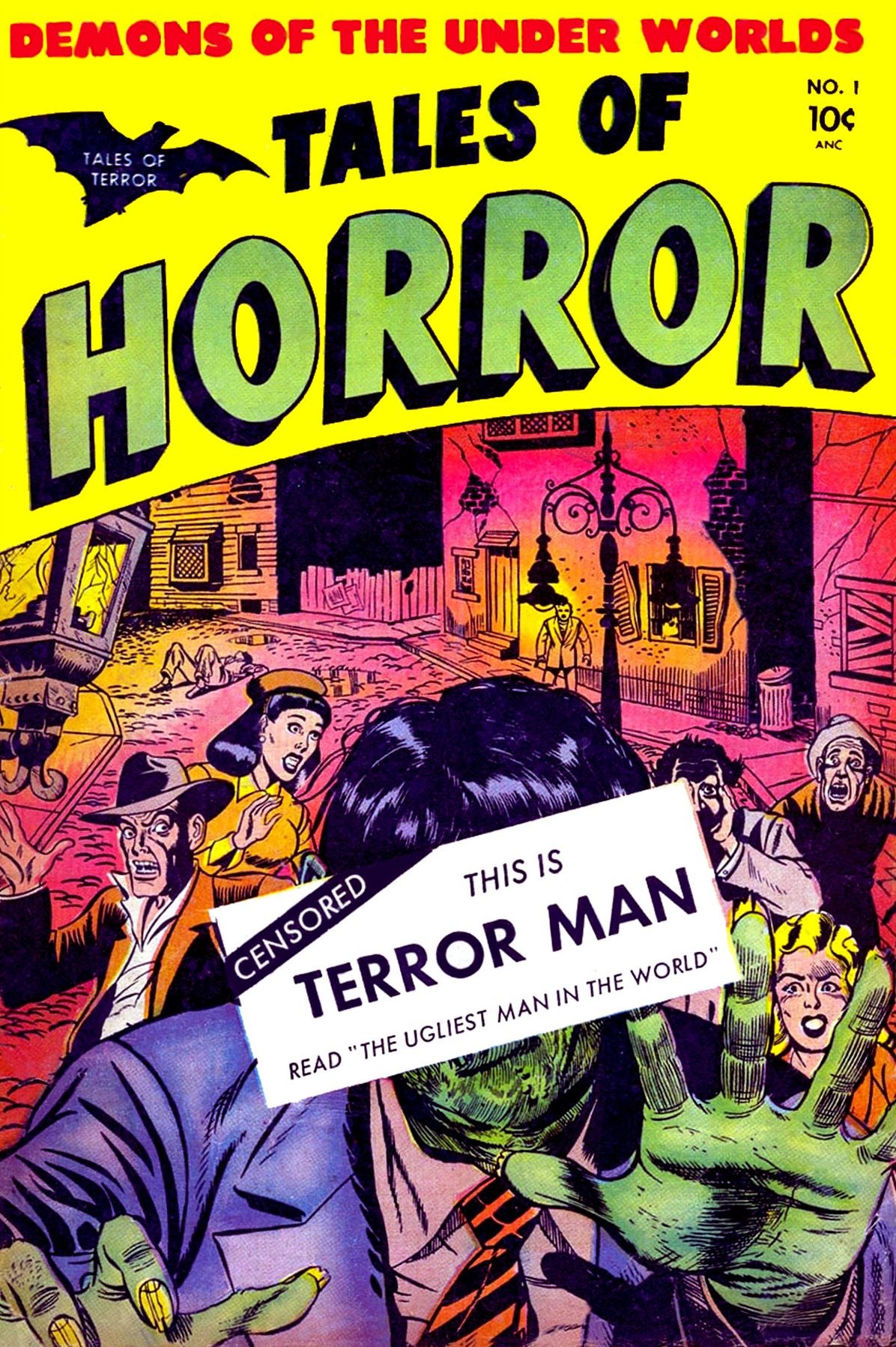 Tales of Horror, Volume 1, Demons of the Under Worlds (NOOK Comic with Zoom View): Digitally Remastered