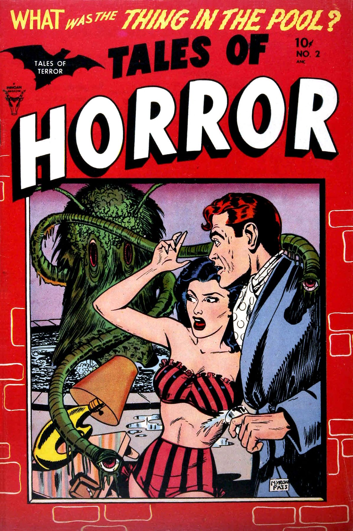Tales of Horror, Volume 2, What Was the Thing in the Pool (NOOK Comic with Zoom View): Digitally Remastered