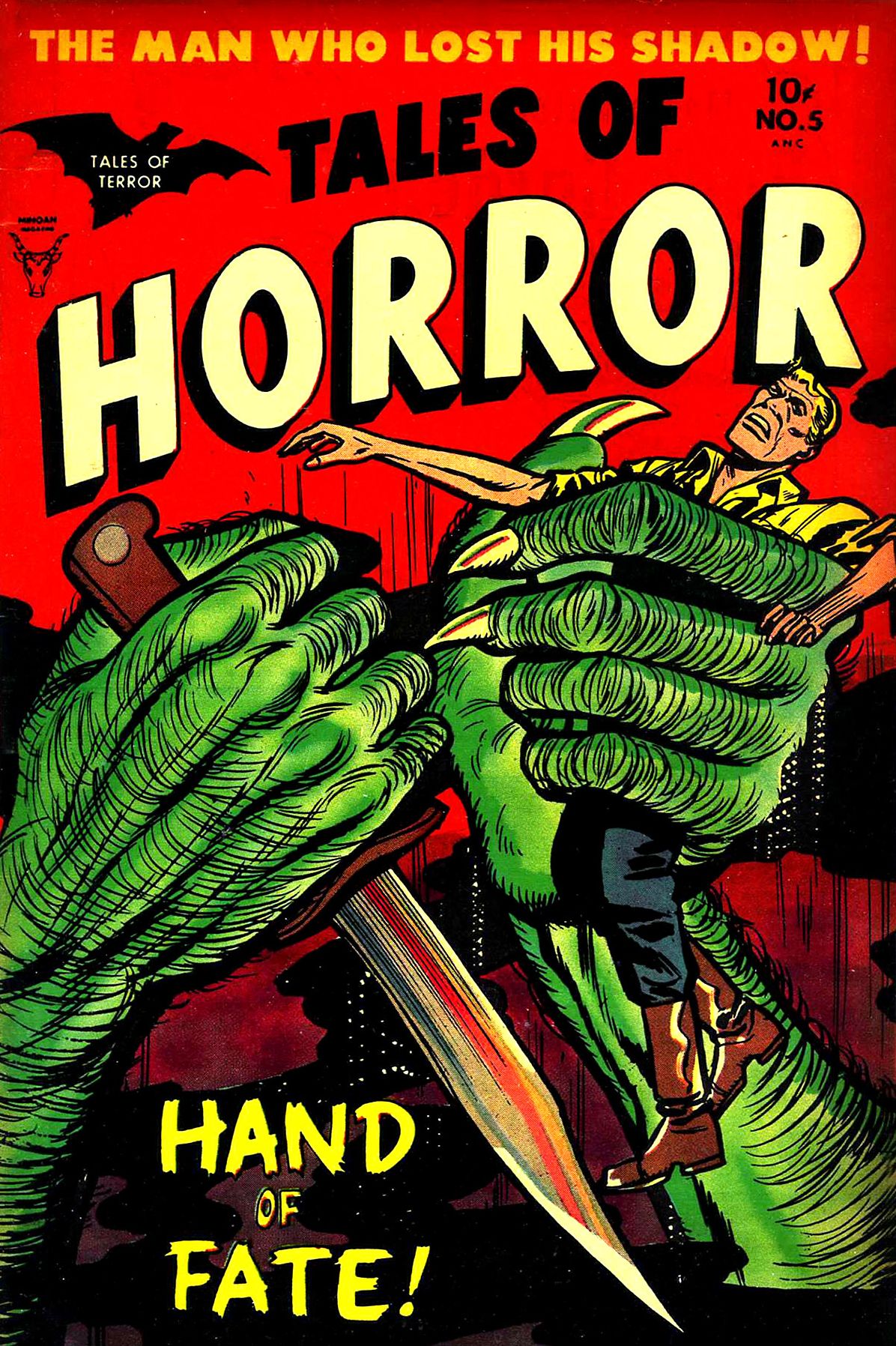 Tales of Horror, Volume 5, The Man Who Lost His Shadow (NOOK Comic with Zoom View): Digitally Remastered
